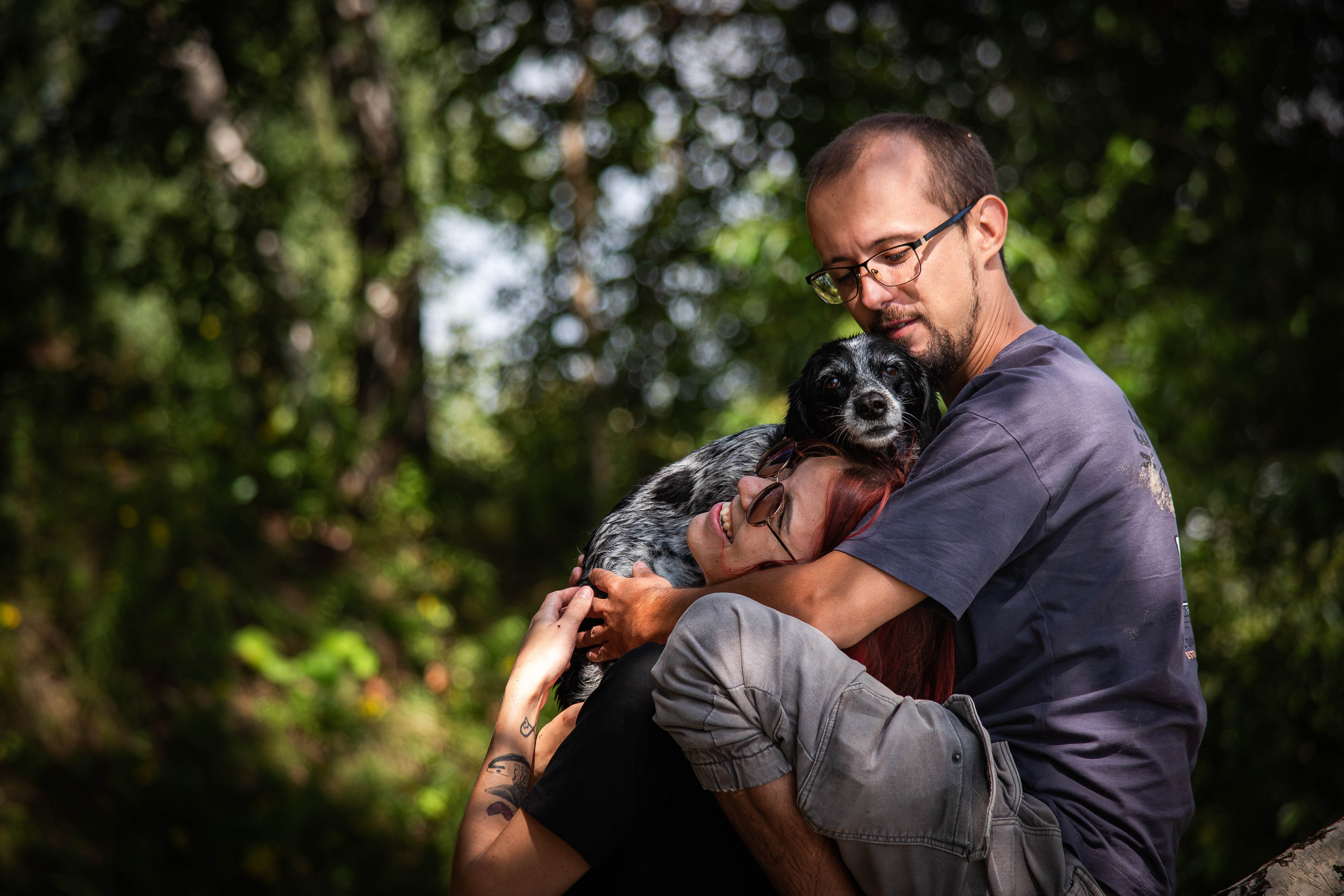 Берта, Ангелина и Витя. Фотограф Светлана Блинова, Москва и Московская область