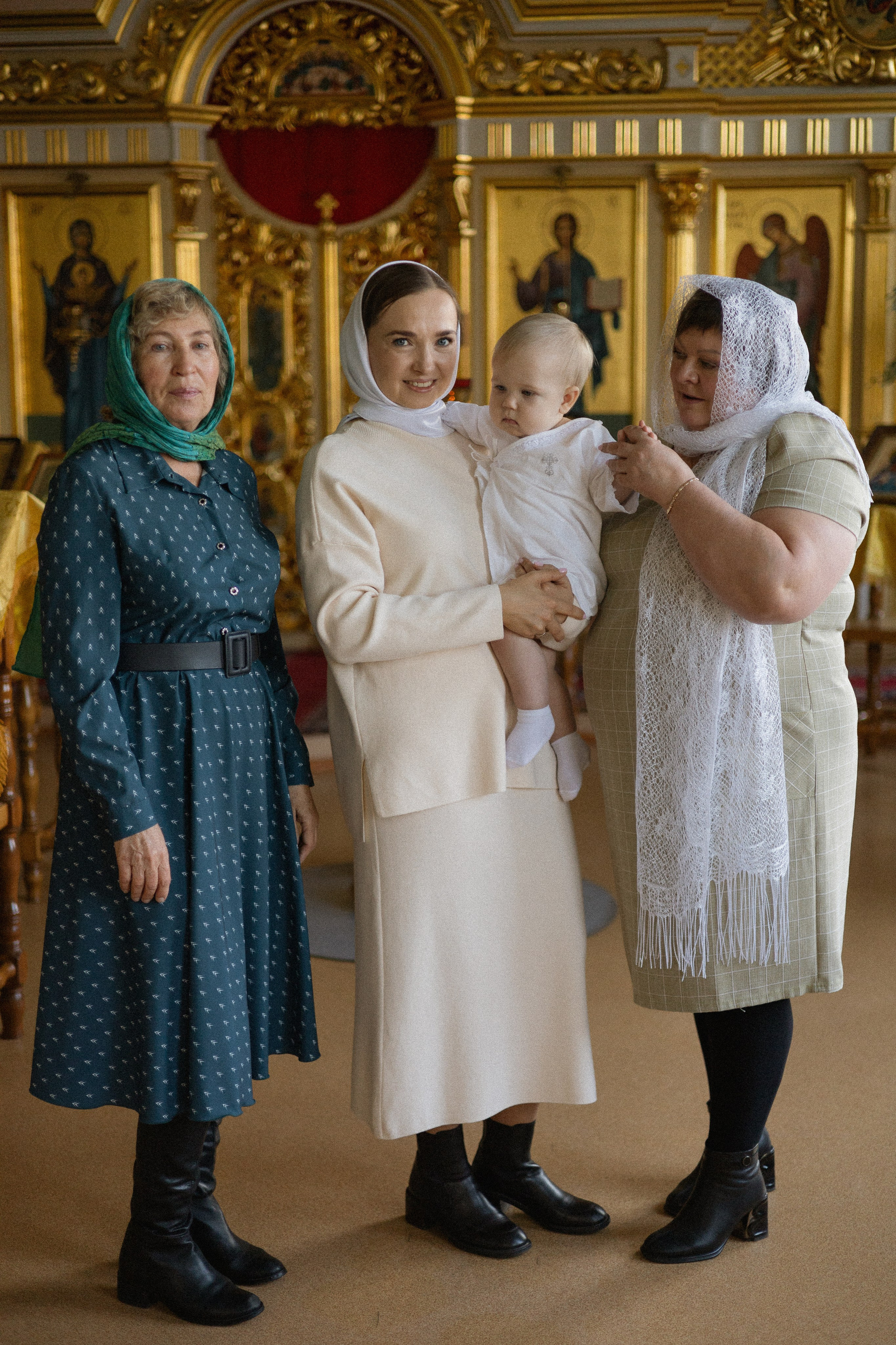 Крещение Лёвы. Фотограф в г. Чита