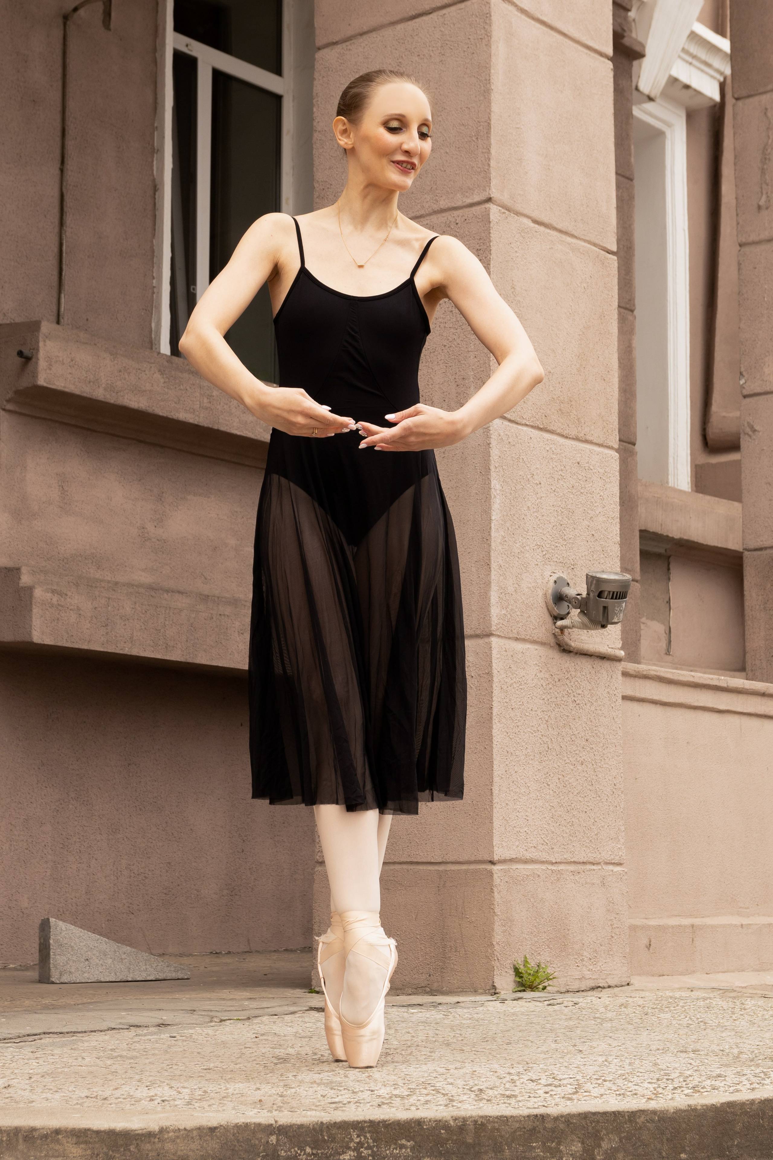 Балерина в городе. Фотограф Владивосток