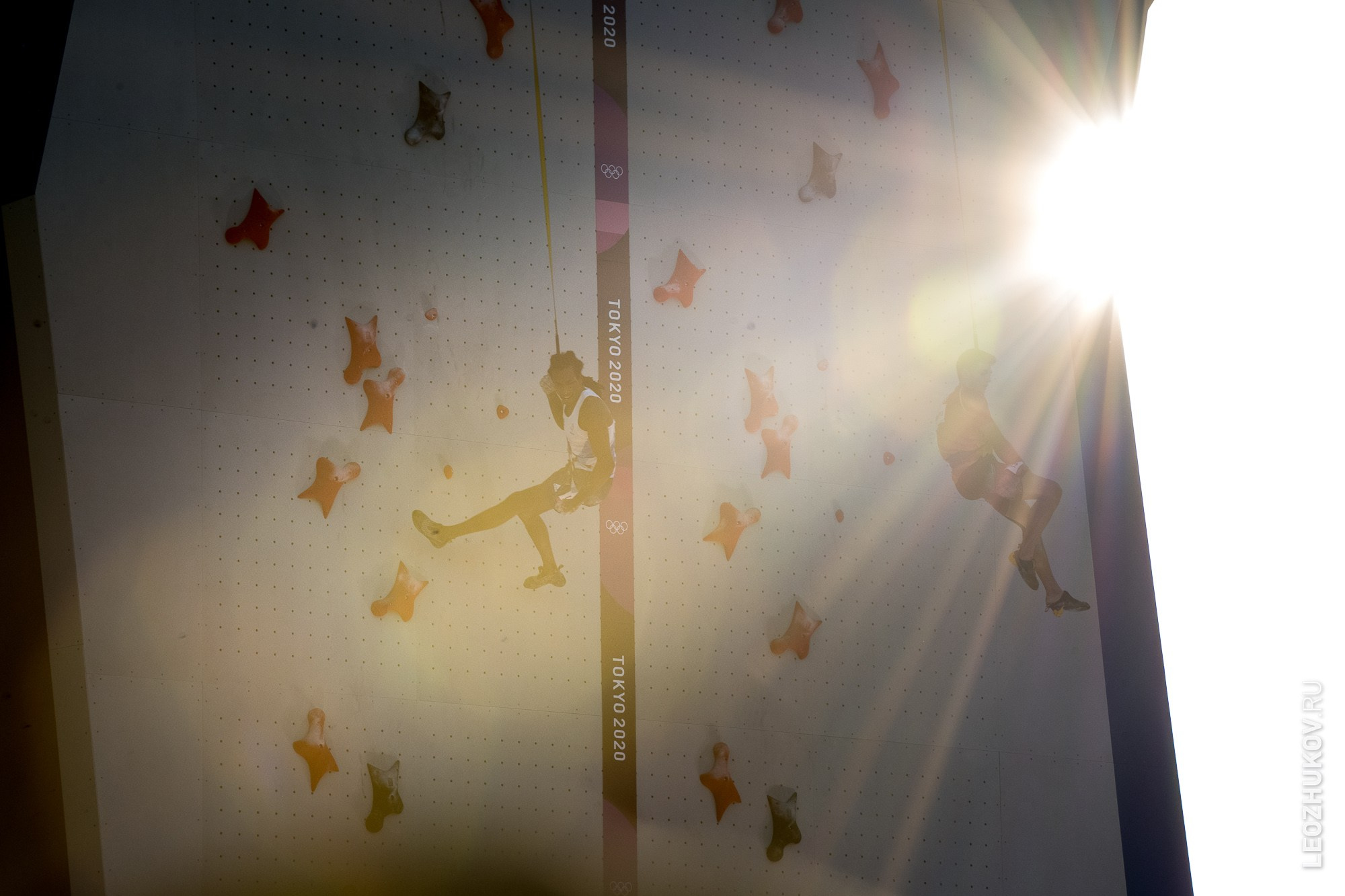 Tokyo-2020 Olympic games. Sports photographer Leonid Zhukov