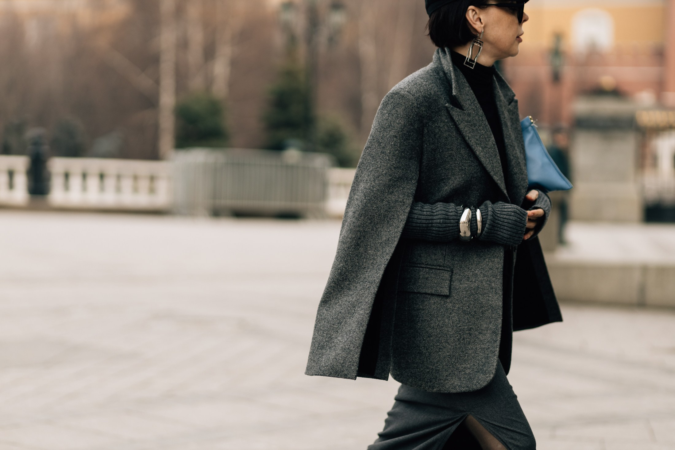 Moscow Fashion Week Streetstyle Day 1. Shami Pezhonov Photography