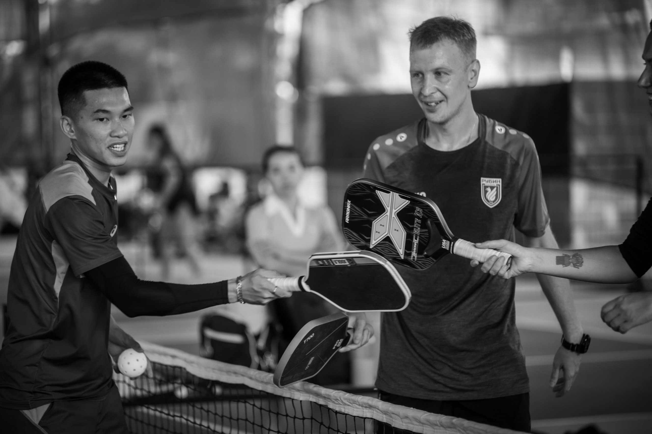 Турнир Pickleball. Твой фотограф — Полосатый кот