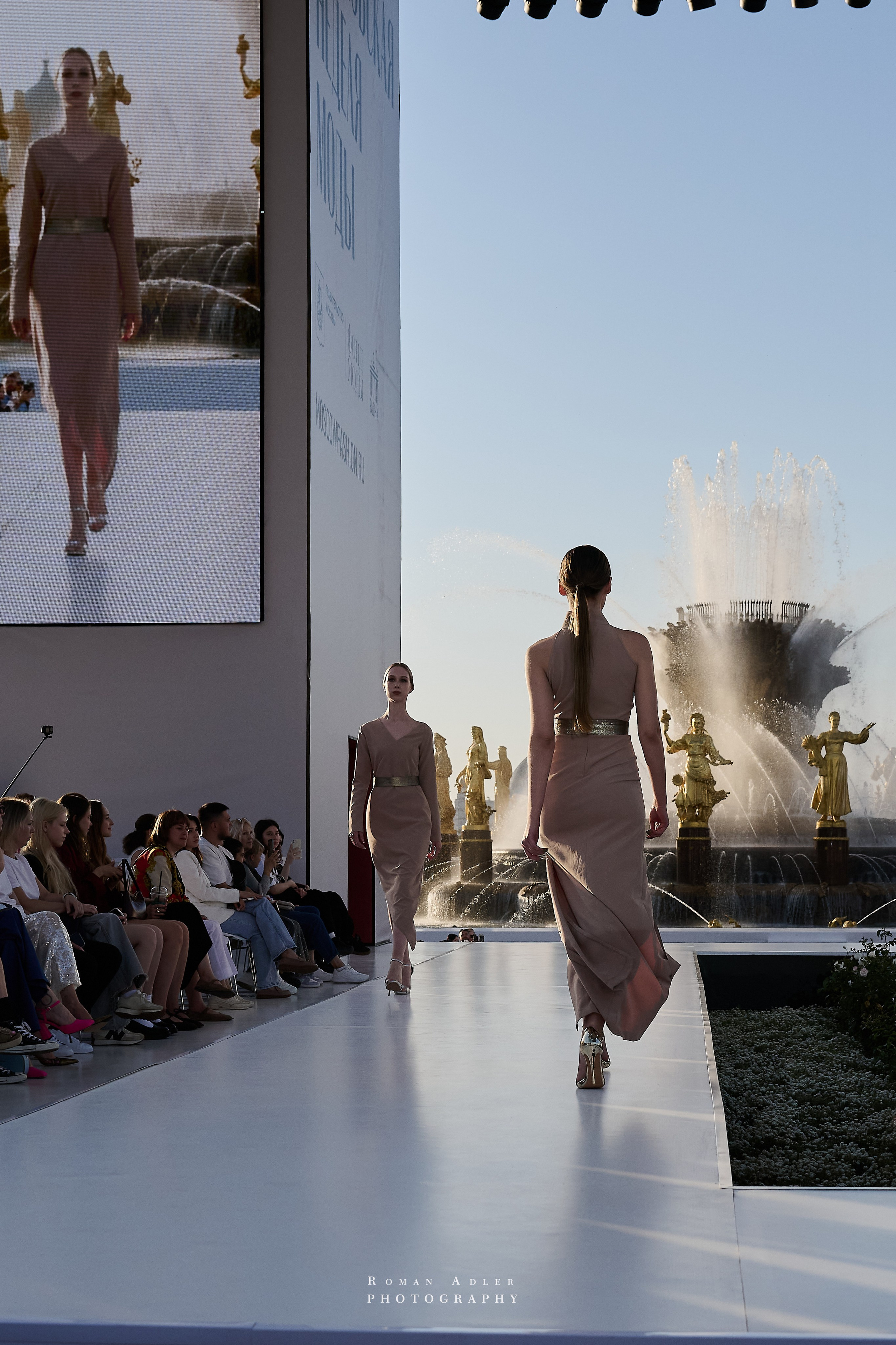 Московская неделя моды. Фотограф Роман Адлер