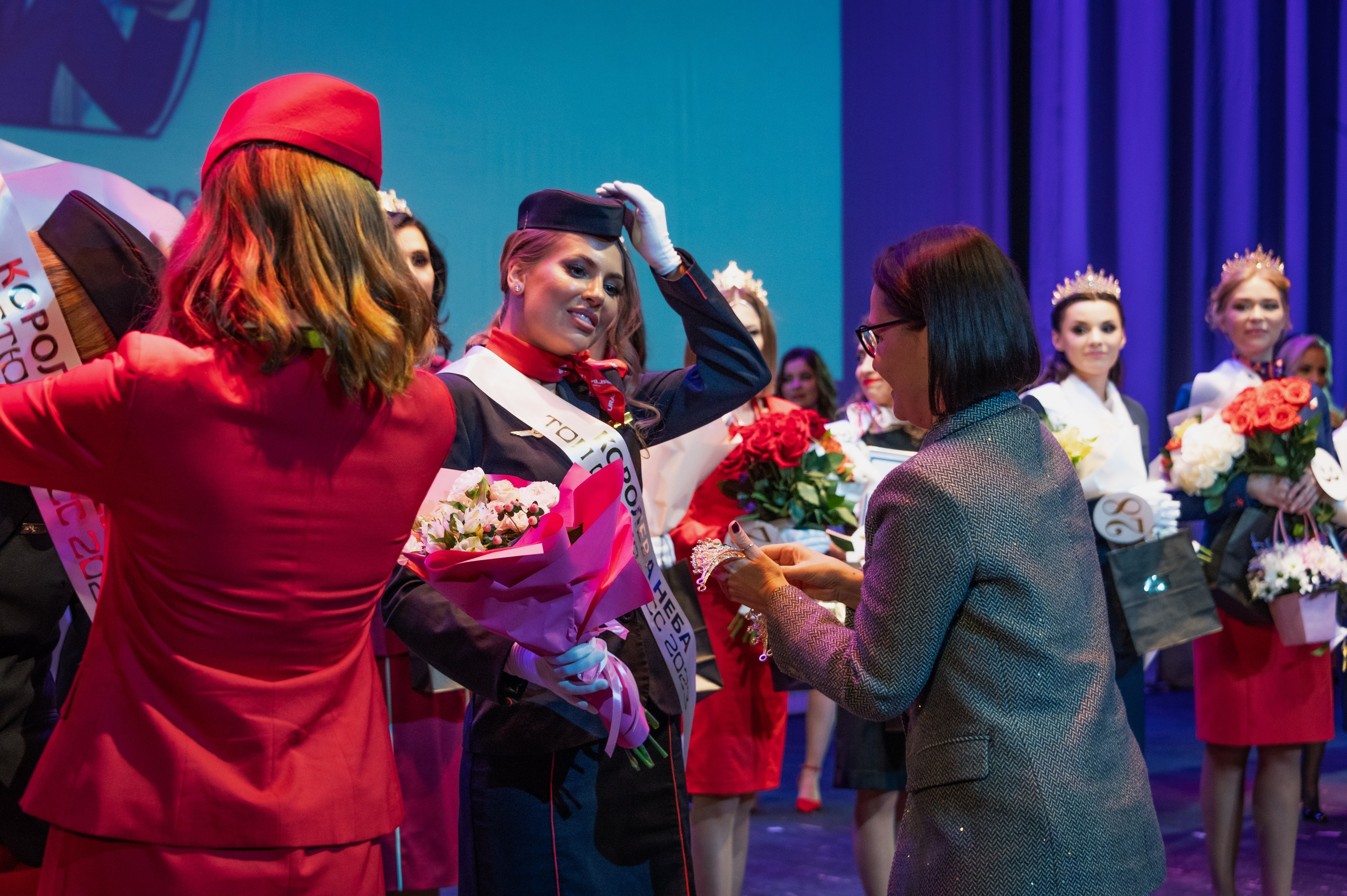 ТОП Стюардесс 2023. Фотограф Роман Адлер