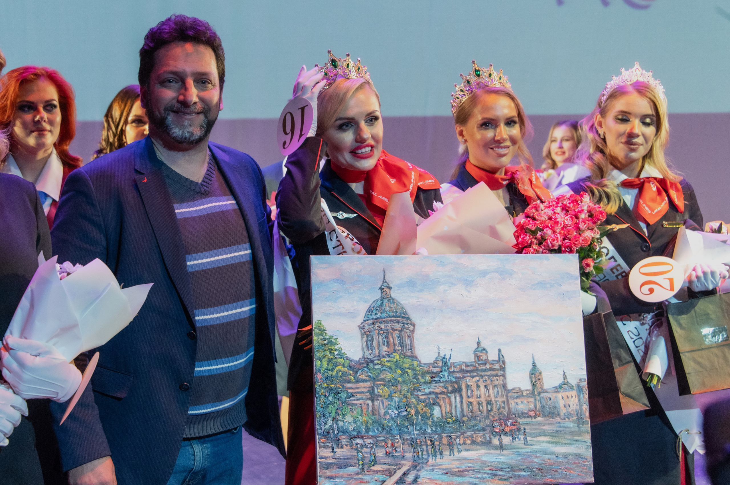 ТОП Стюардесс 2023. Фотограф Роман Адлер