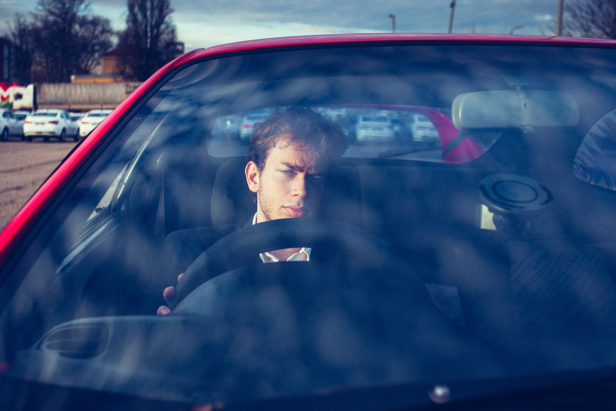 Имиджевая съемка с машиной. Фотограф Денис Денисов