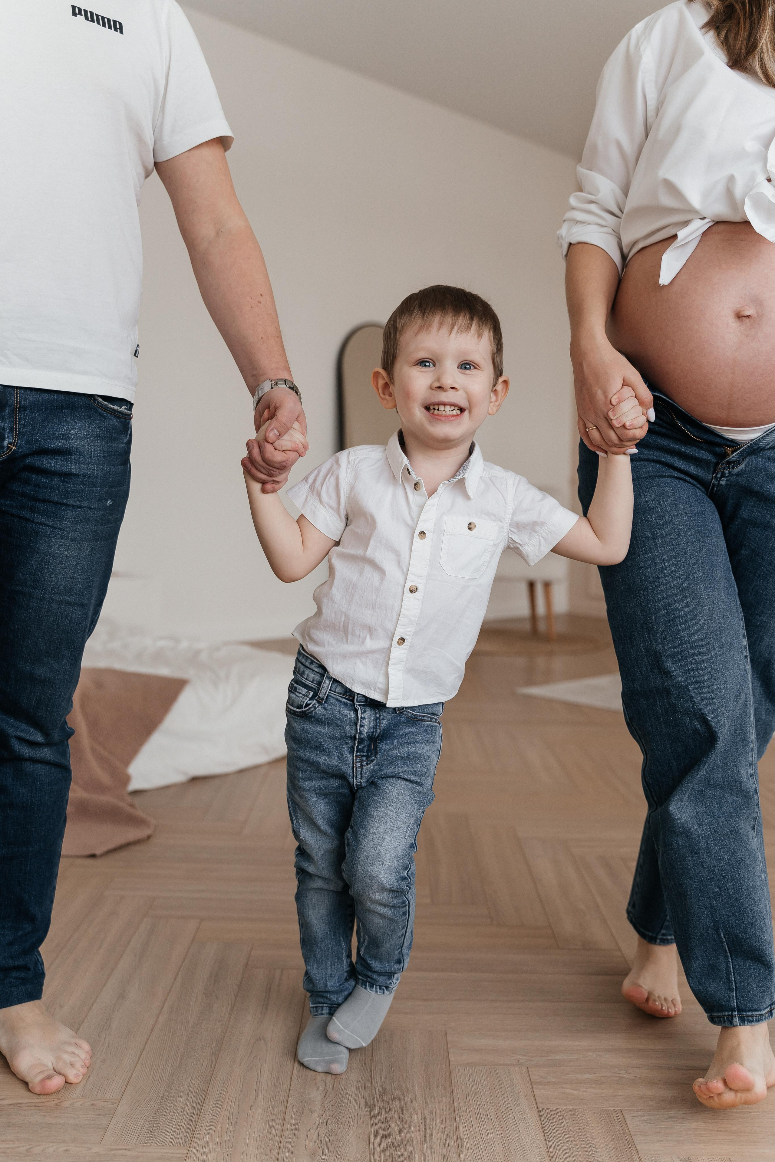 Женя, Люда и Максим. Волик Мария