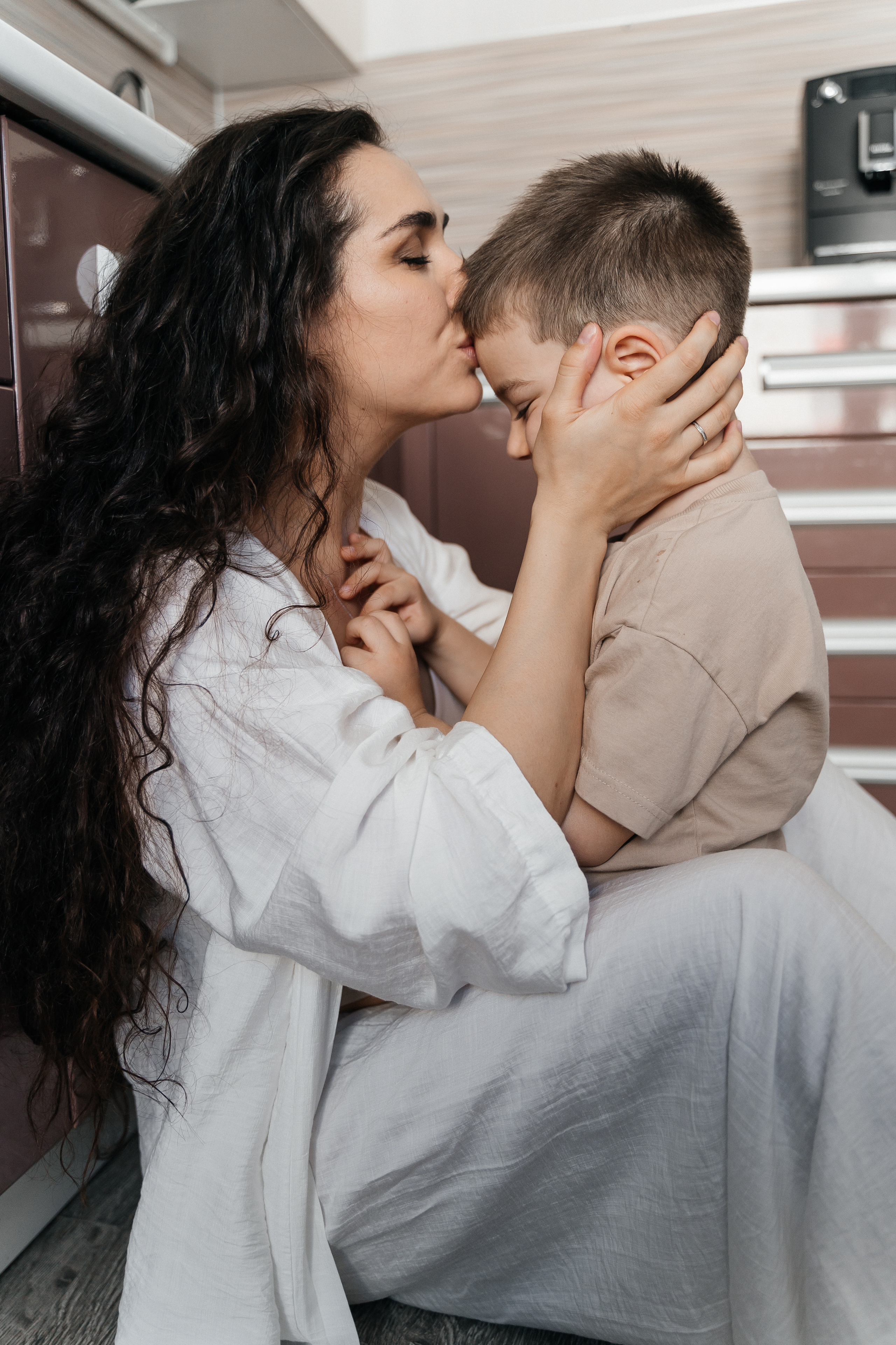 Андрей, Вероника, Миша и Паша. Волик Мария