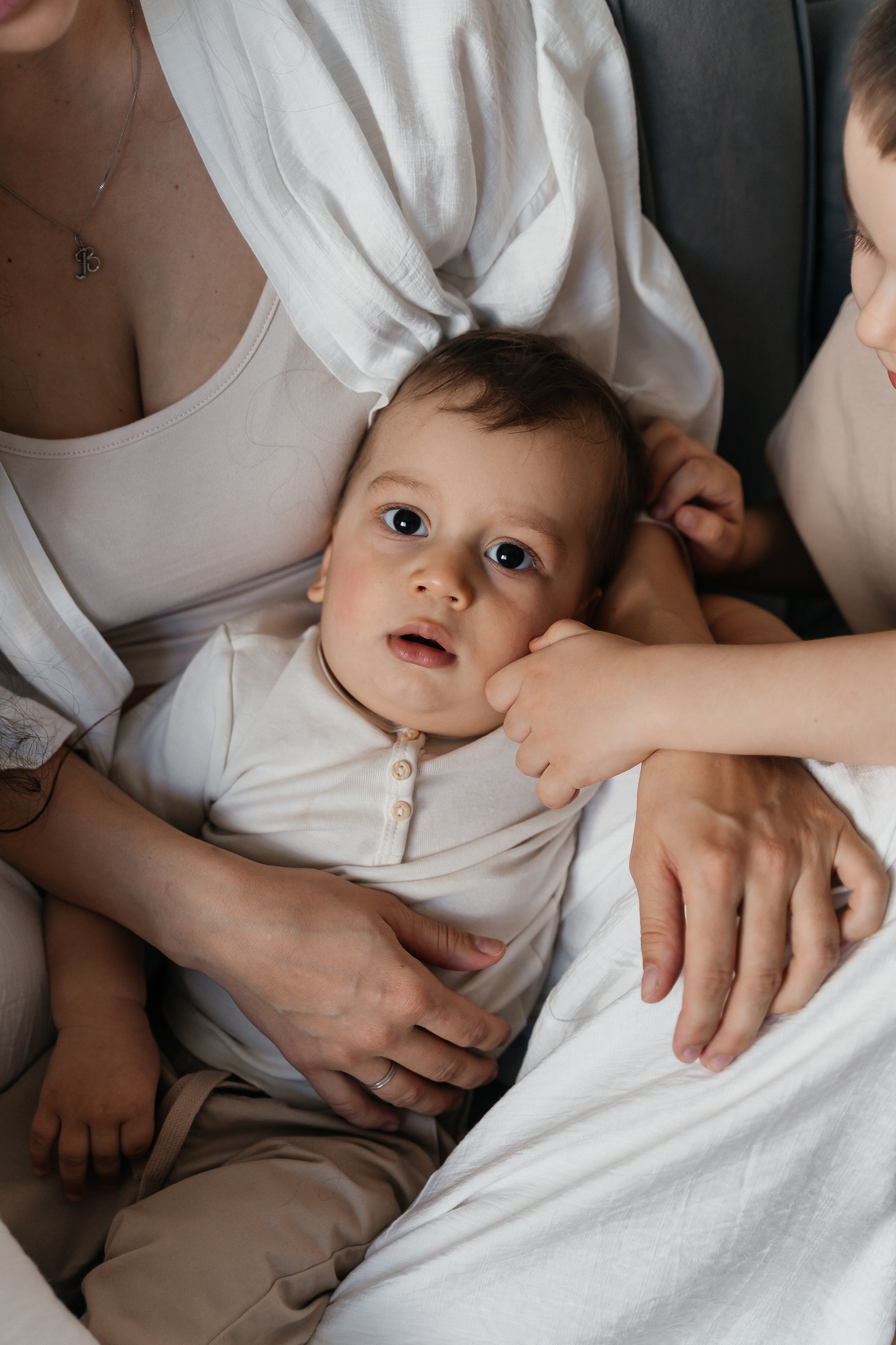 Андрей, Вероника, Миша и Паша. Волик Мария