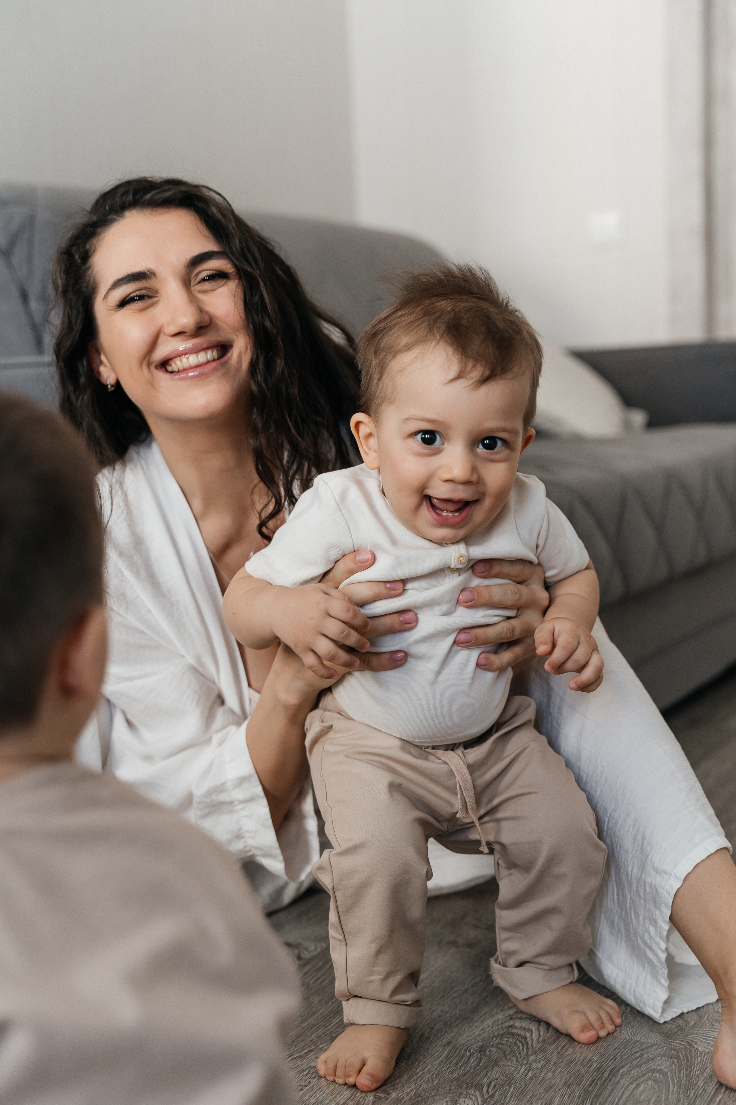 Андрей, Вероника, Миша и Паша. Волик Мария