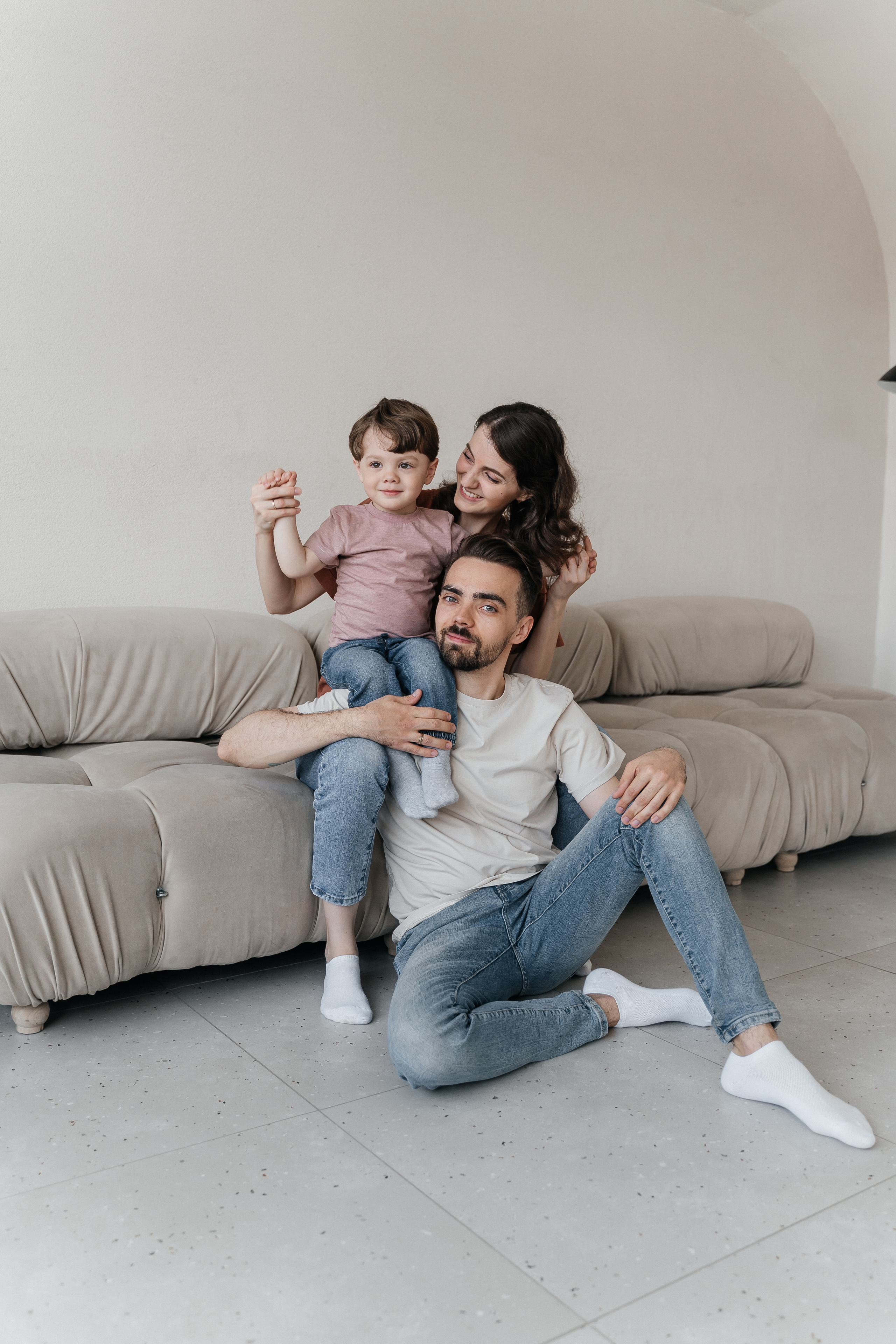 Вова, Катя и Григорий. Волик Мария