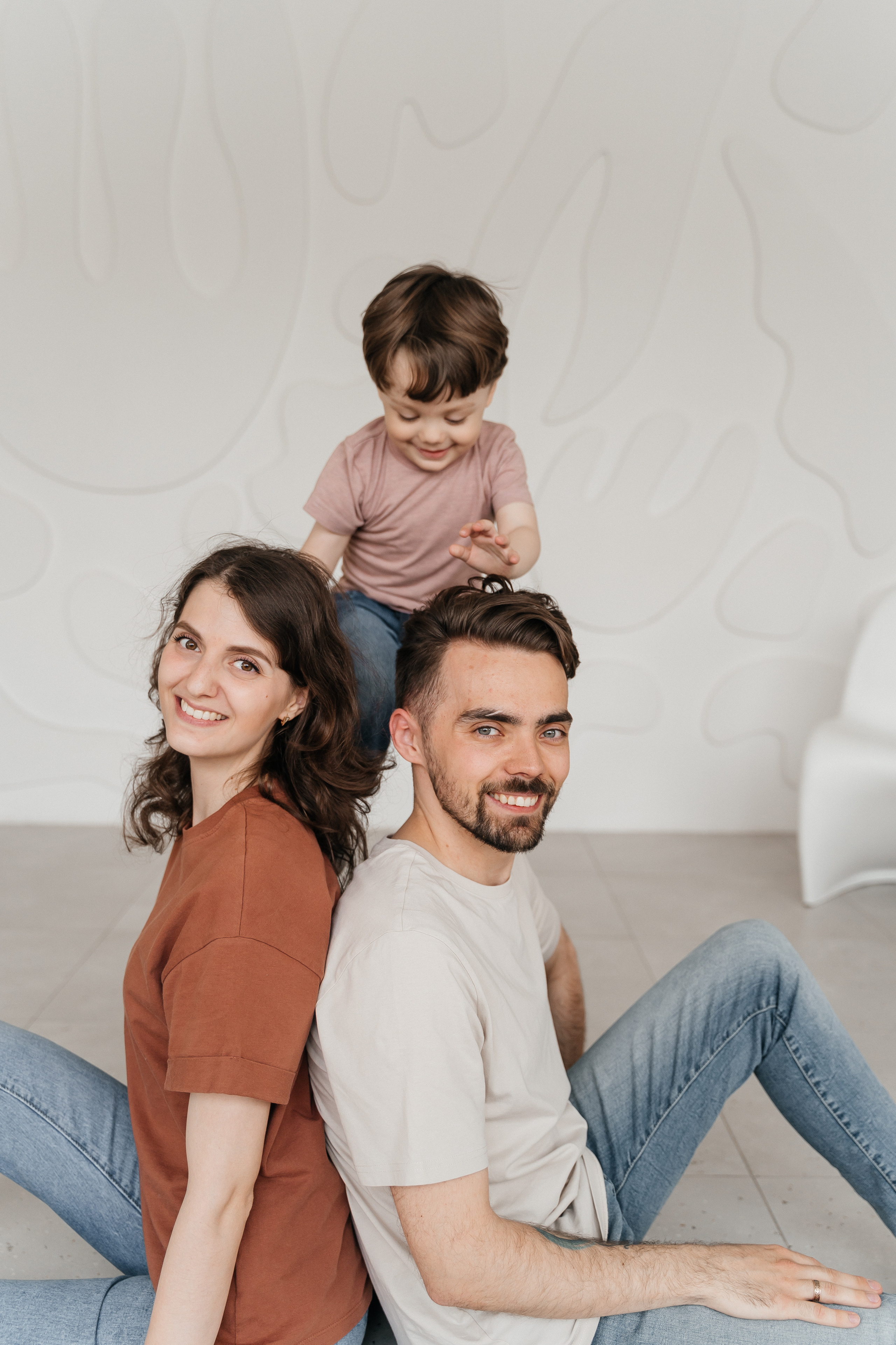 Вова, Катя и Григорий. Волик Мария