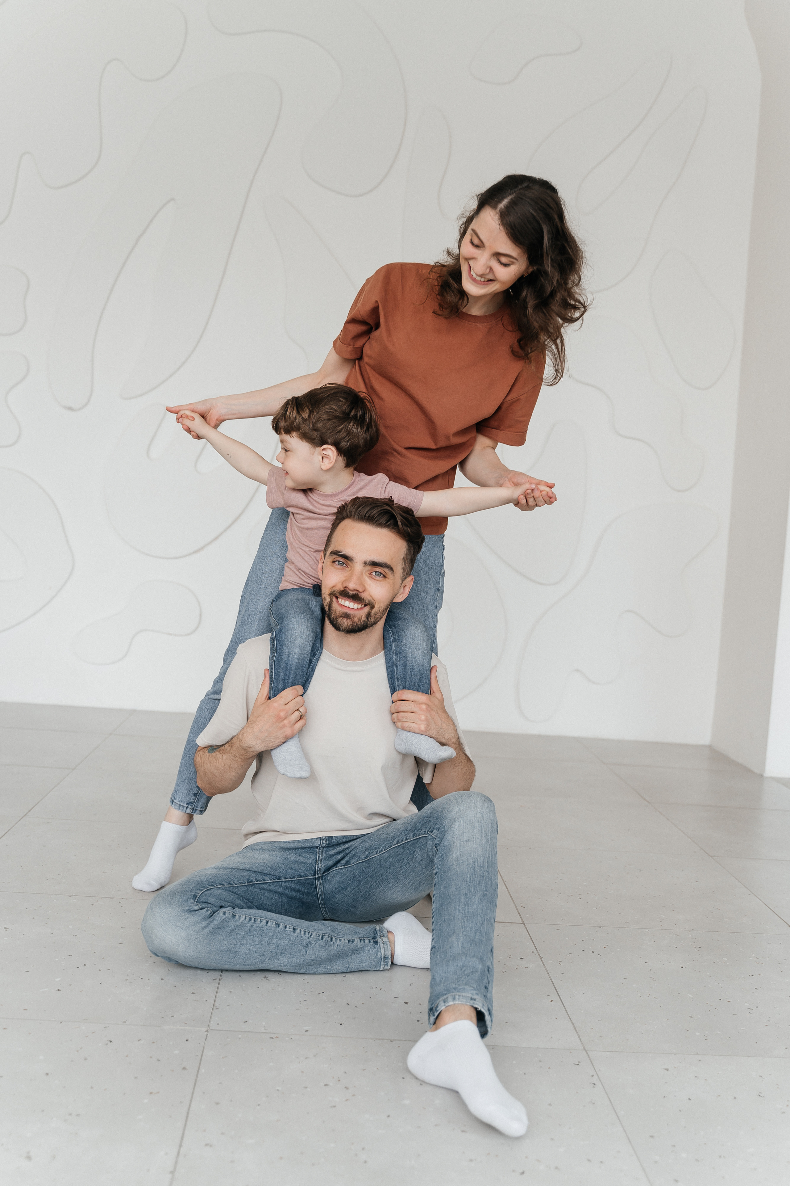 Вова, Катя и Григорий. Волик Мария