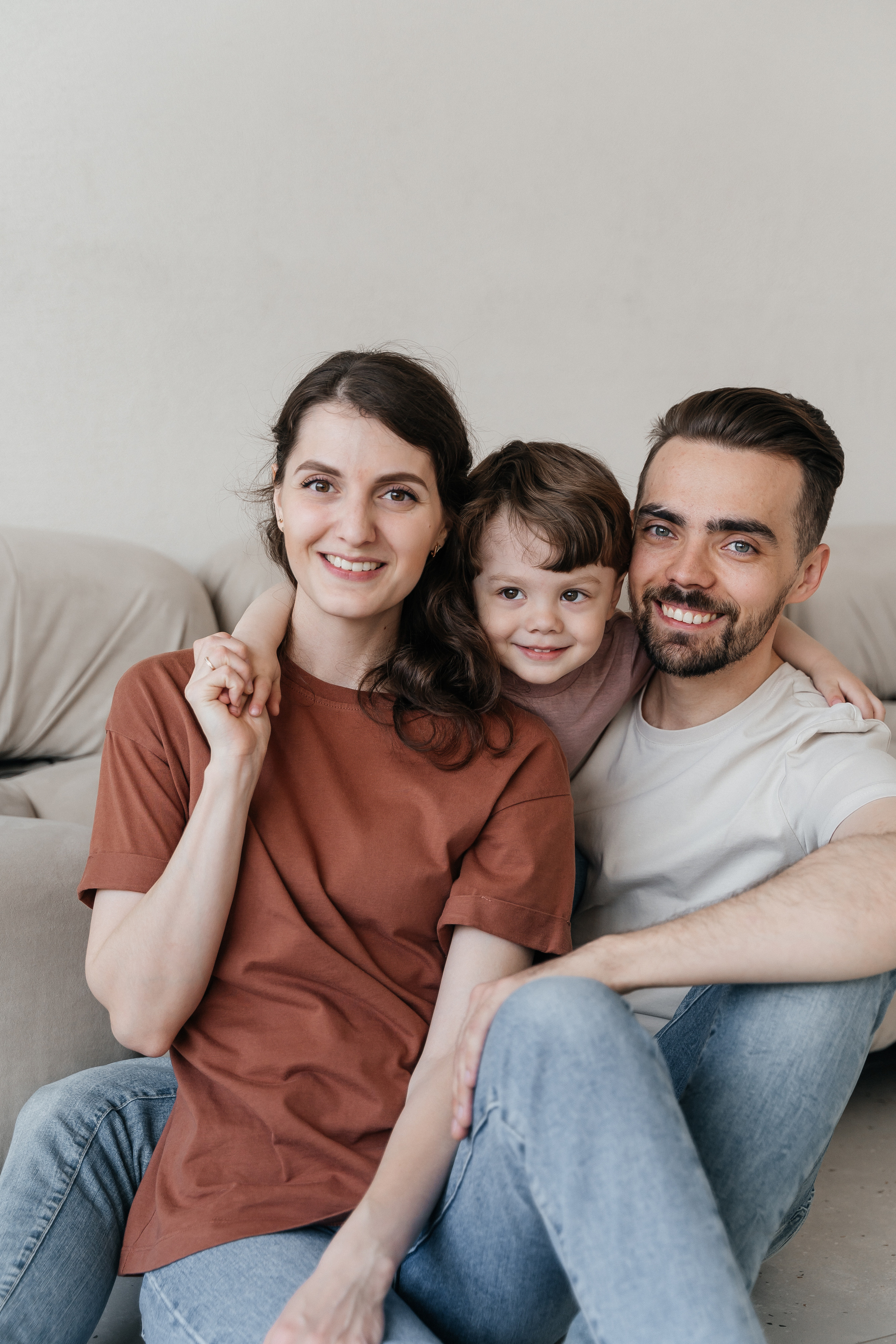 Вова, Катя и Григорий. Волик Мария