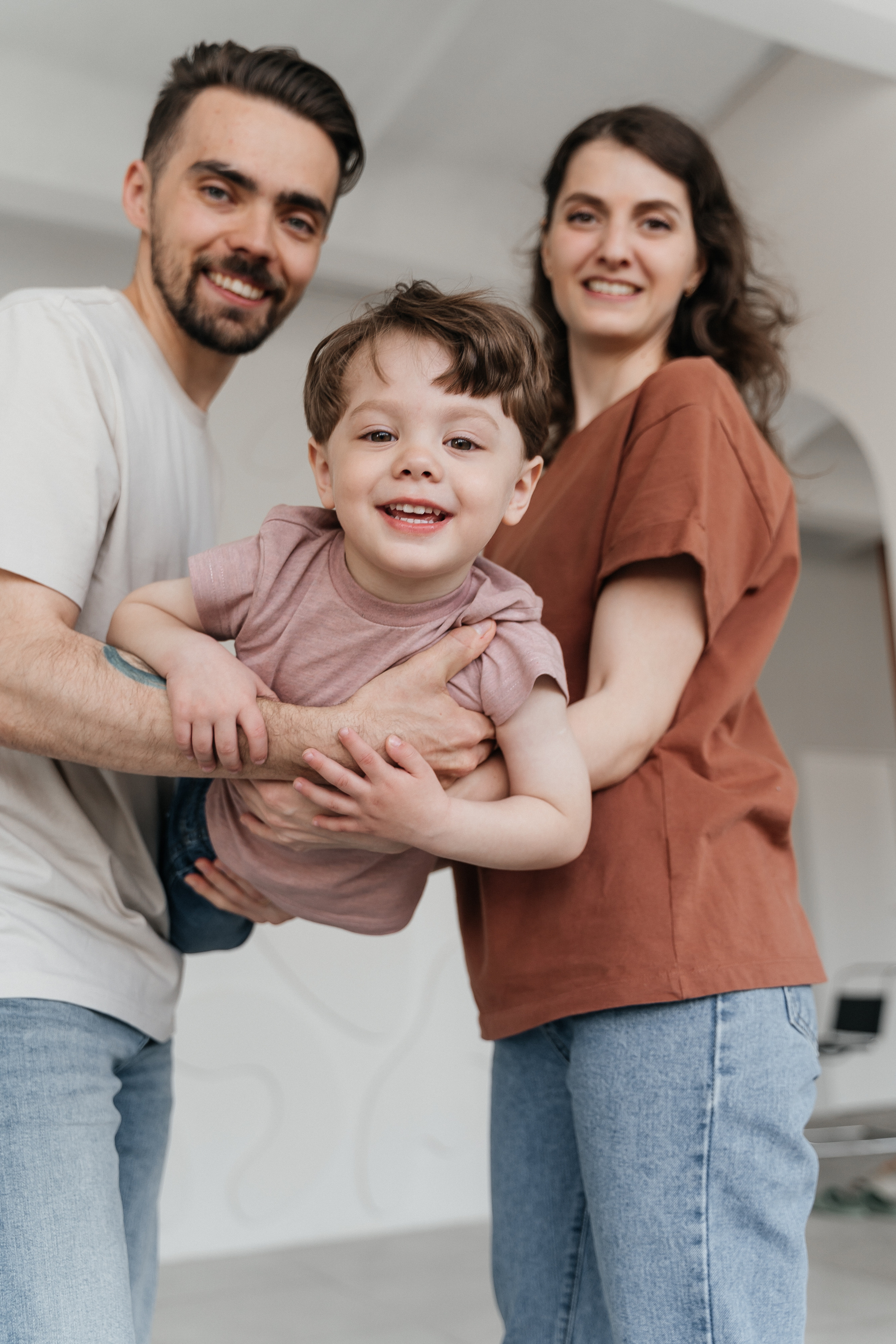 Вова, Катя и Григорий. Волик Мария