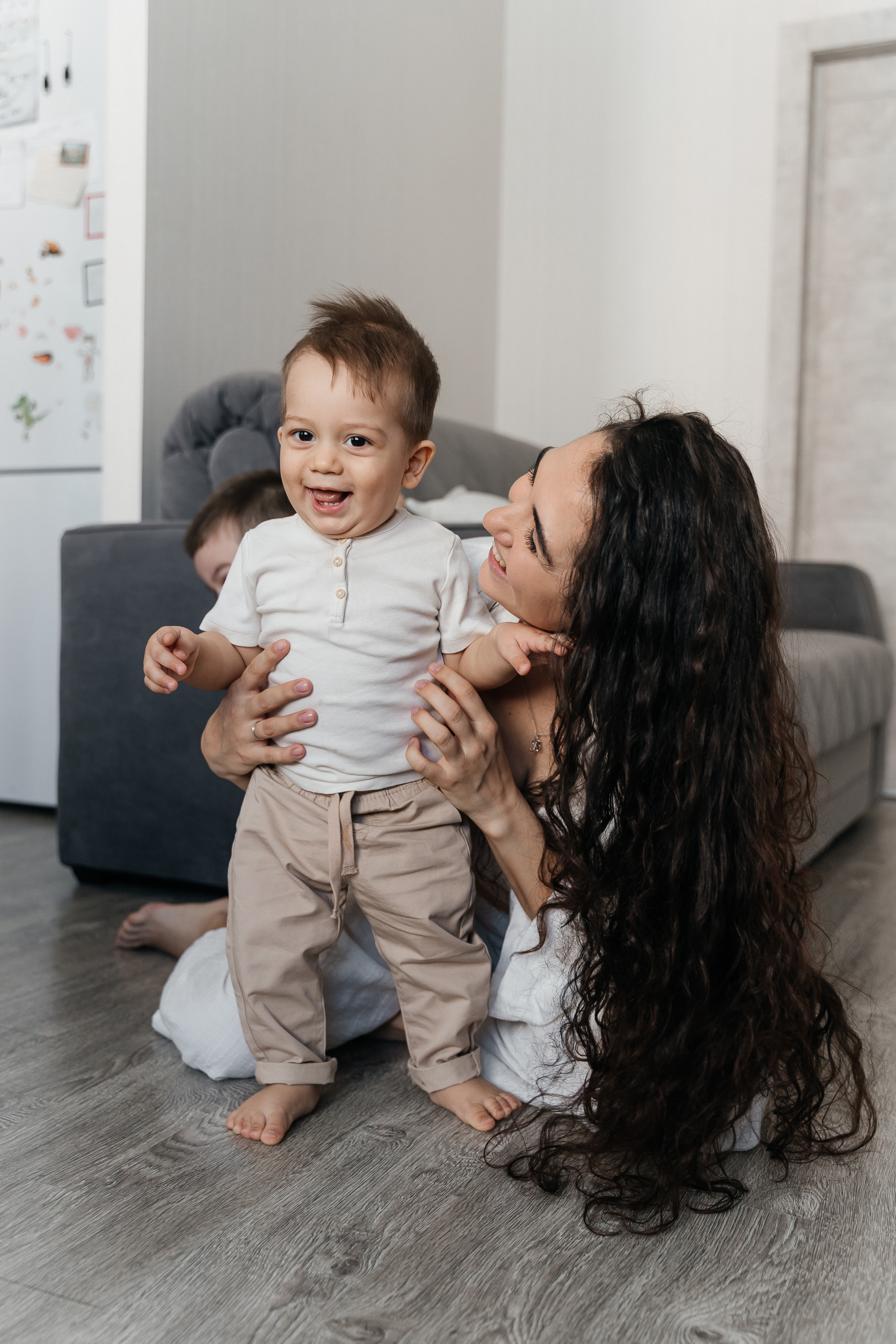 Андрей, Вероника, Миша и Паша. Волик Мария