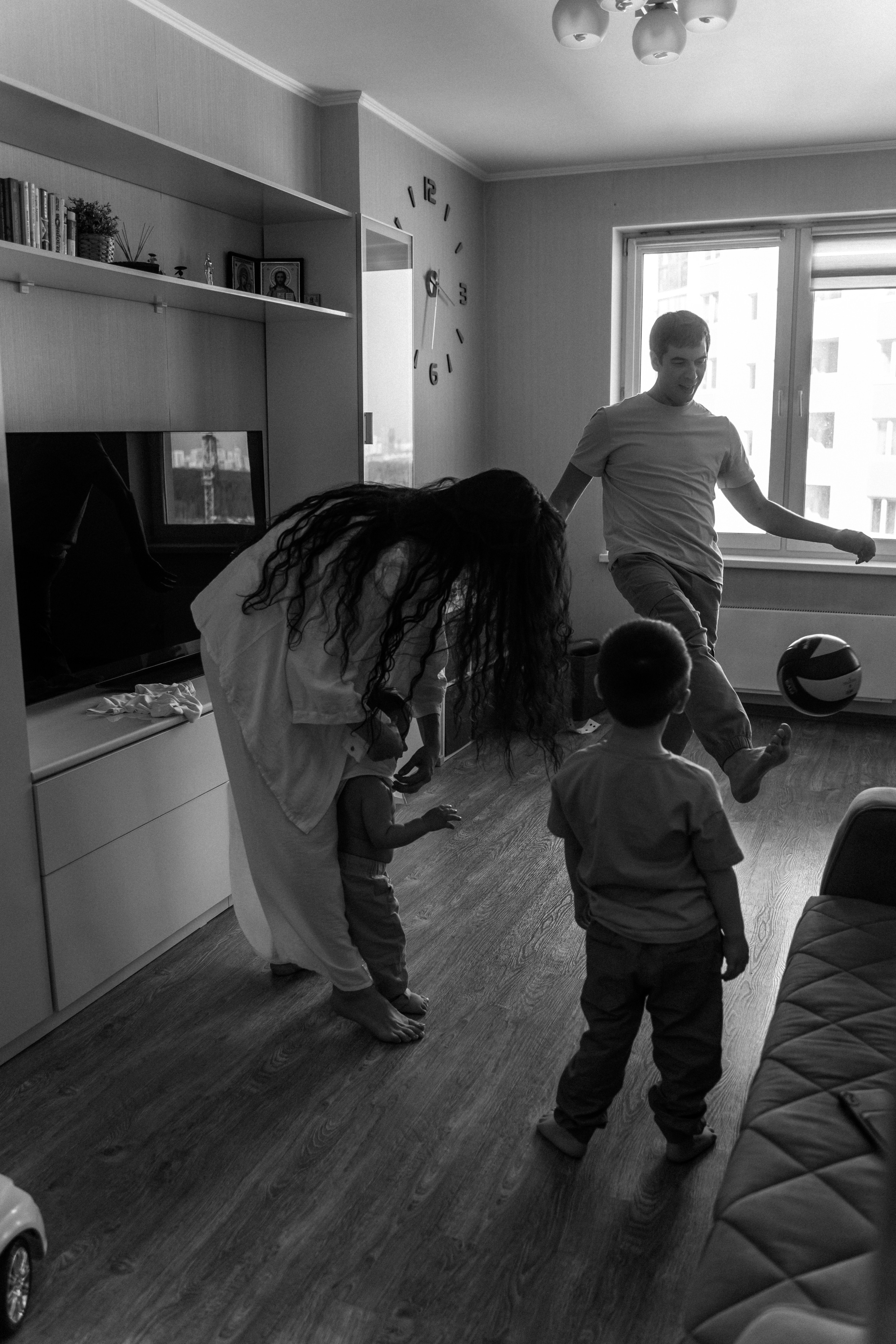 Андрей, Вероника, Миша и Паша. Волик Мария