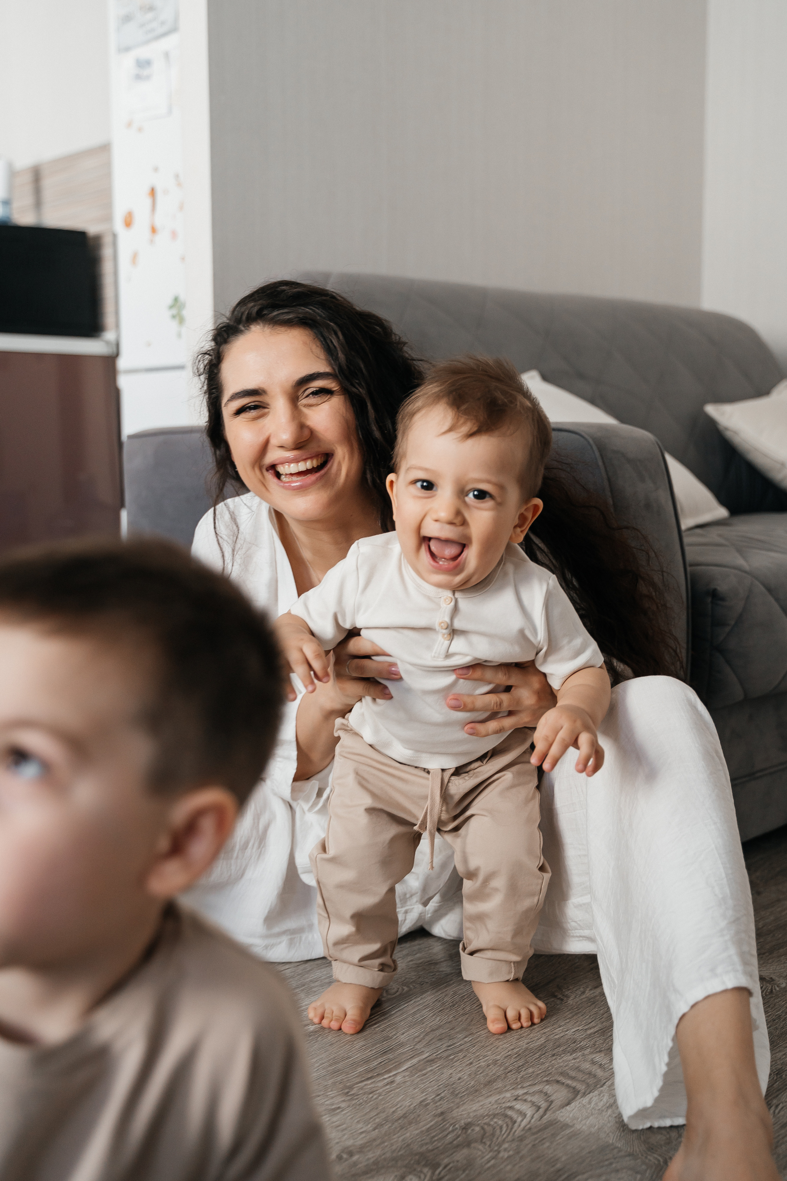 Андрей, Вероника, Миша и Паша. Волик Мария