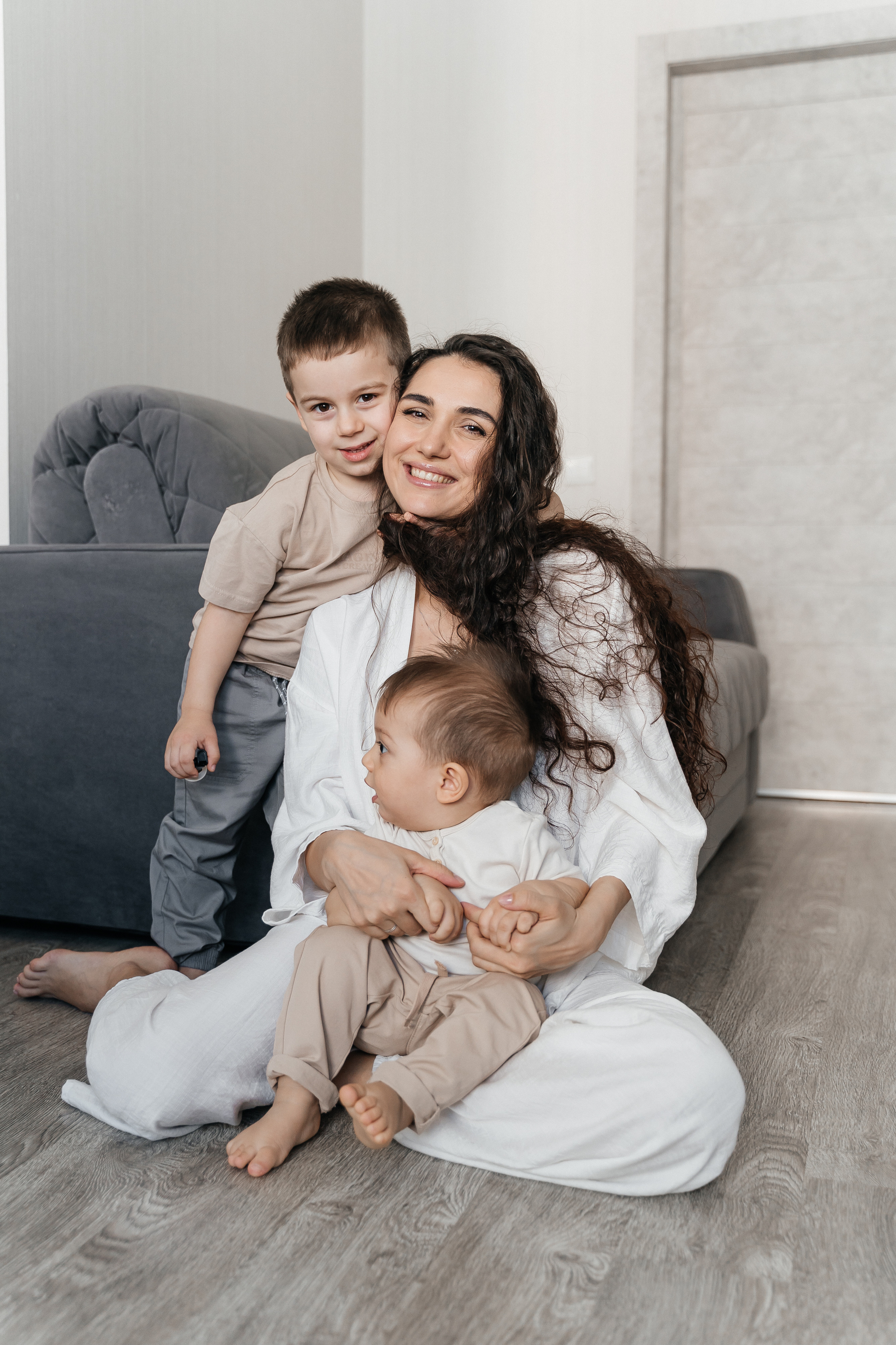 Андрей, Вероника, Миша и Паша. Волик Мария