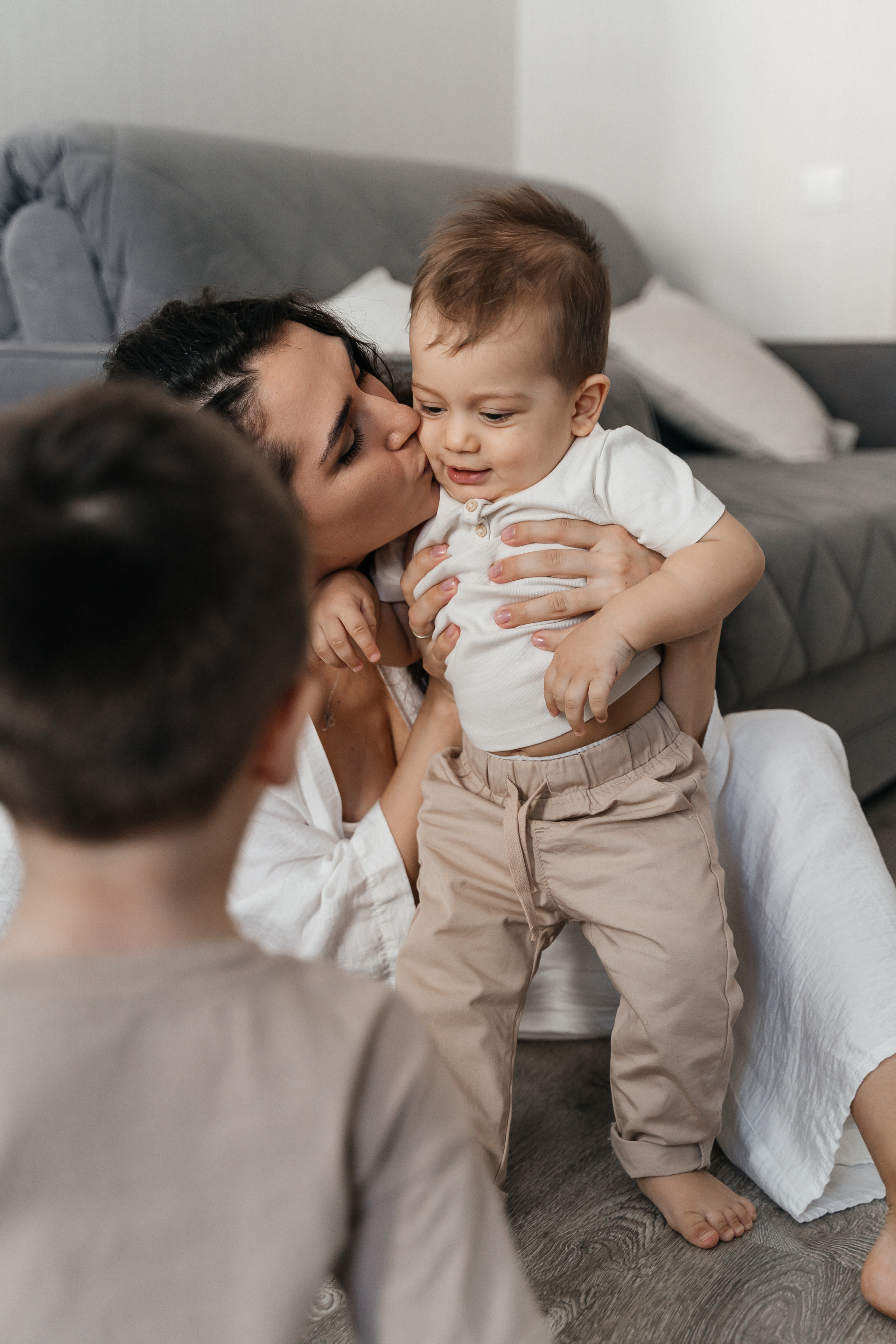 Андрей, Вероника, Миша и Паша. Волик Мария