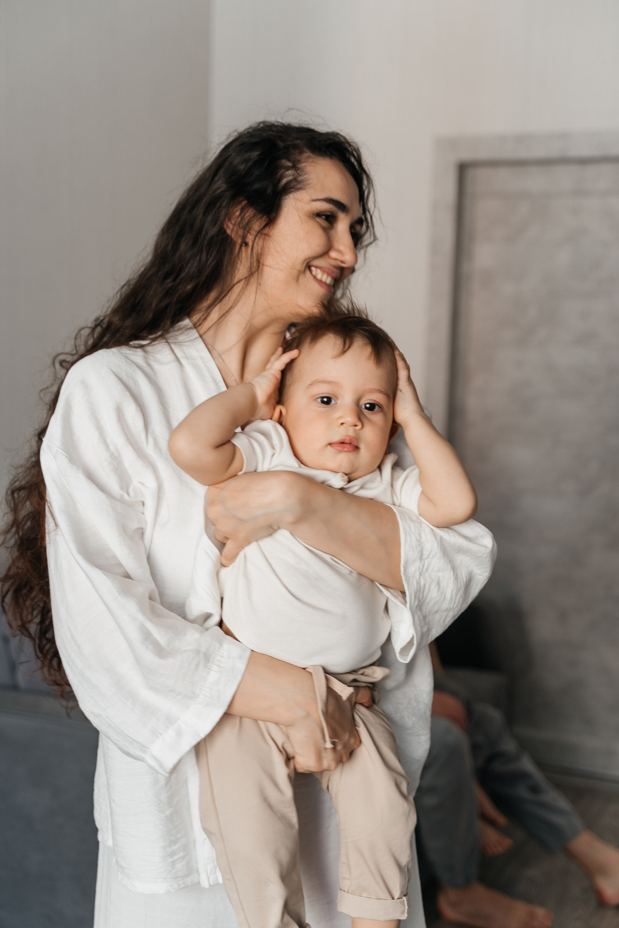 Андрей, Вероника, Миша и Паша. Волик Мария