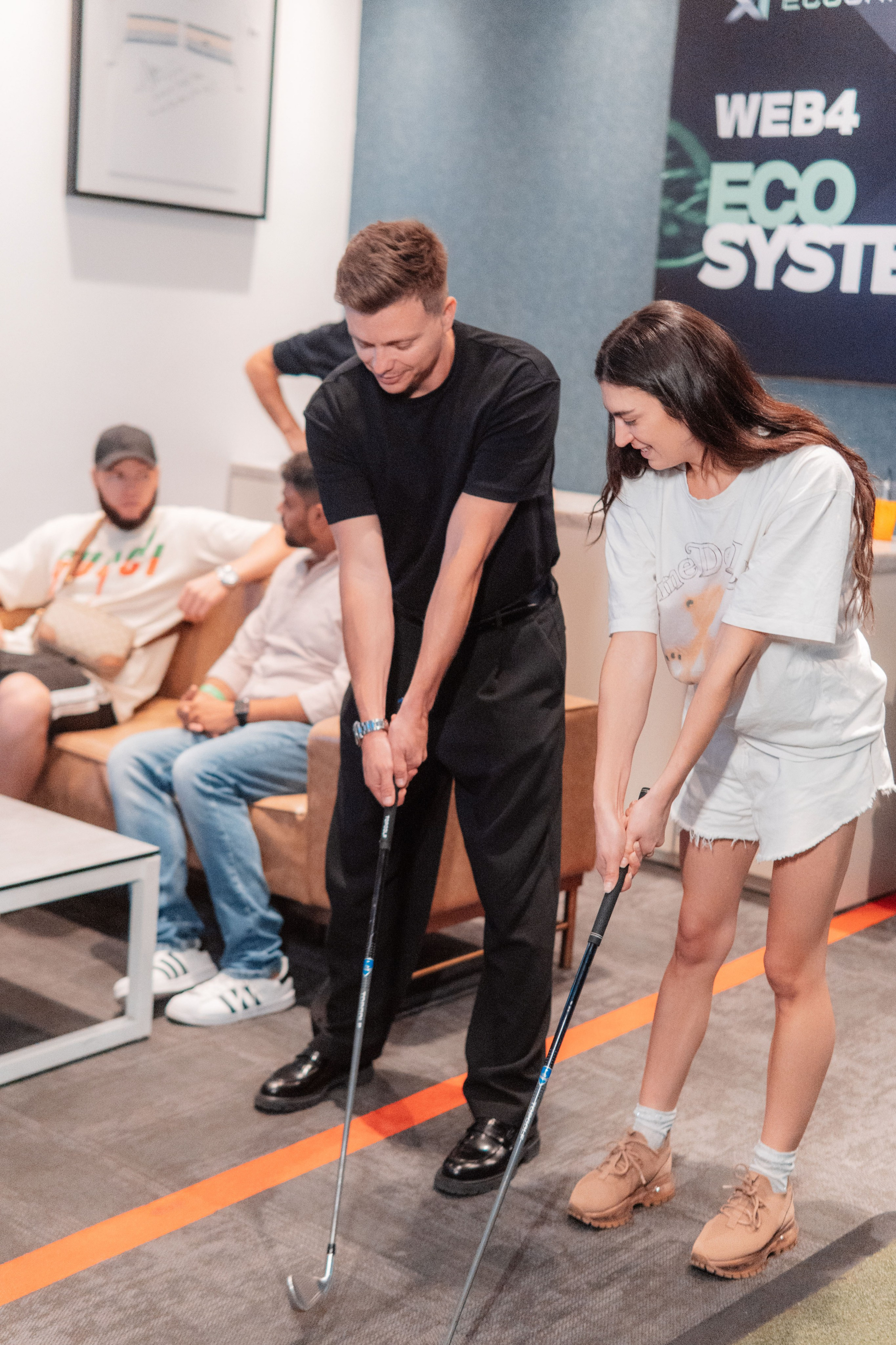 X1 Top Golf DUBAI. Фото | Видео Контент Мишель Ватаманюк