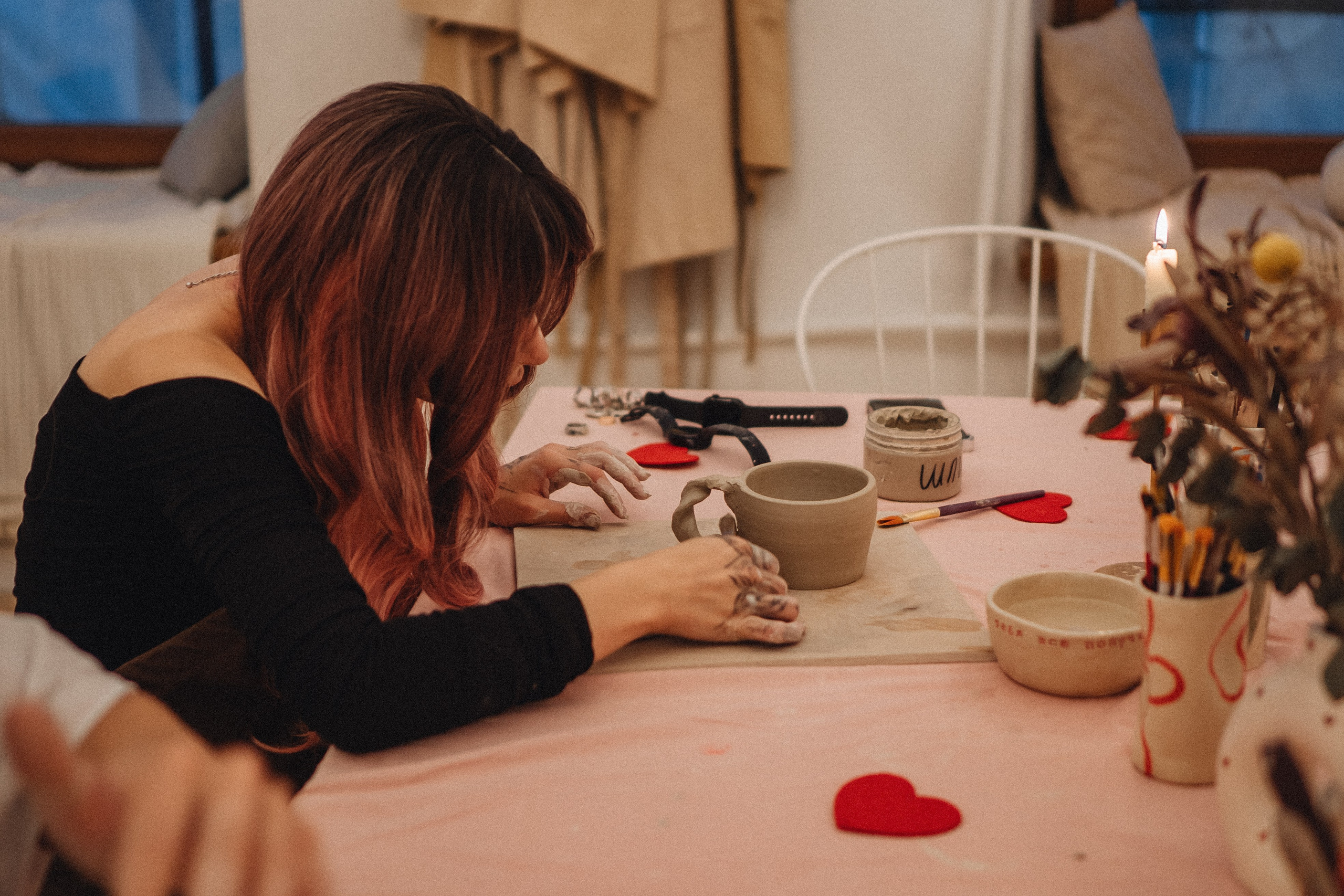 СВИДАНИЕ В ГОНЧАРНОЙ МАСТЕРСКОЙ. Профессиональный фотограф, Санкт-Петербург — Виктория Богомолова