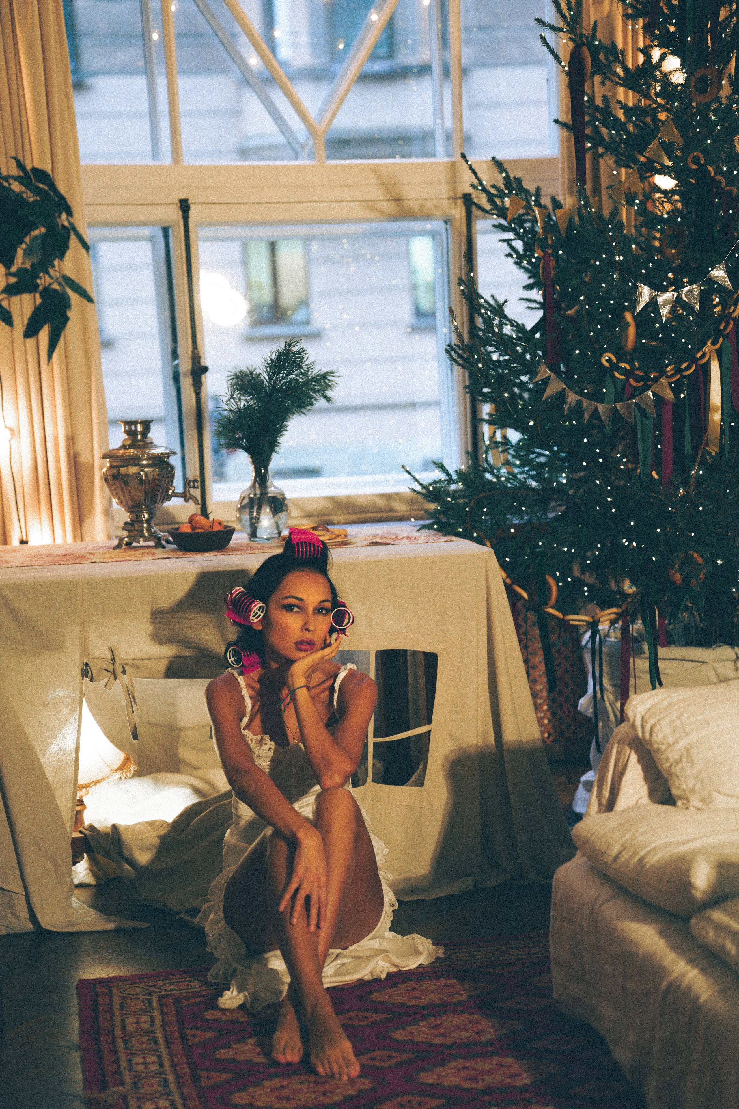 ФОТОСЕСИИЯ К НОВОМУ ГОДУ В АТМОСФЕРНОЙ СТУДИИВ ЦЕНТРЕ ПИТЕРАИ ВИНТАЖНЫЙ ОБРАЗ. Профессиональный фотограф, Санкт-Петербург — Виктория Богомолова