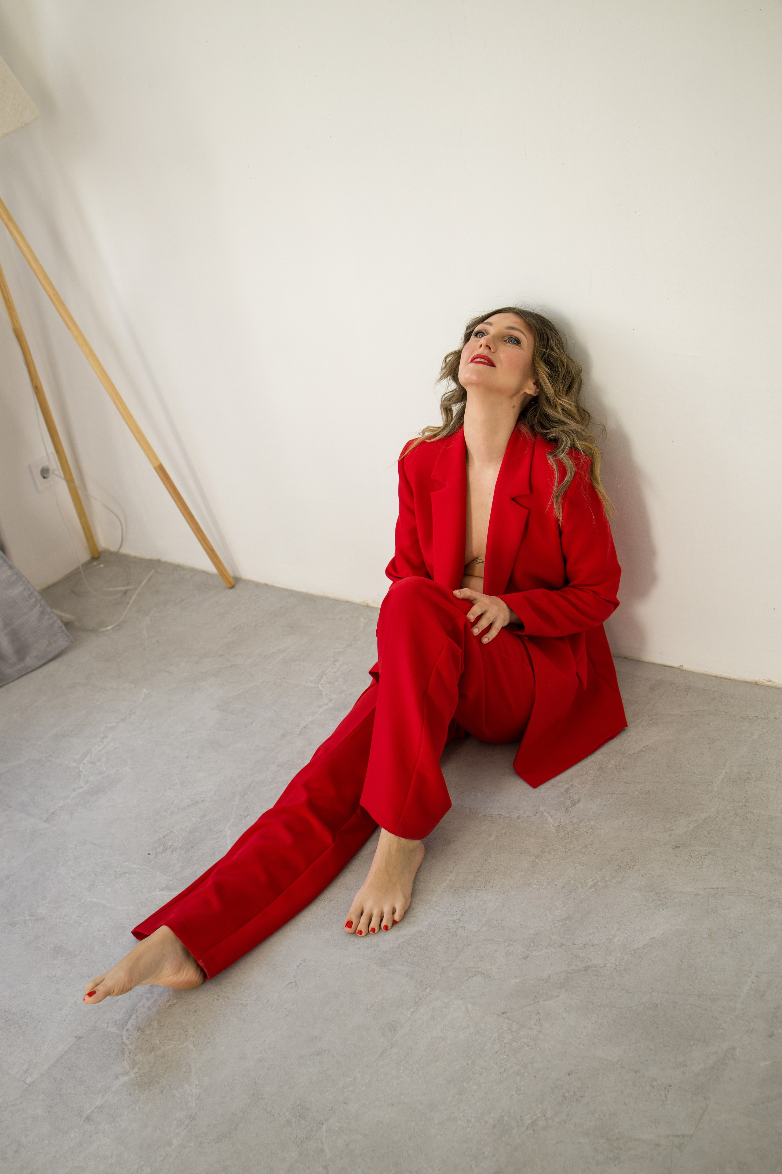 Lady in red. Художественная фотография