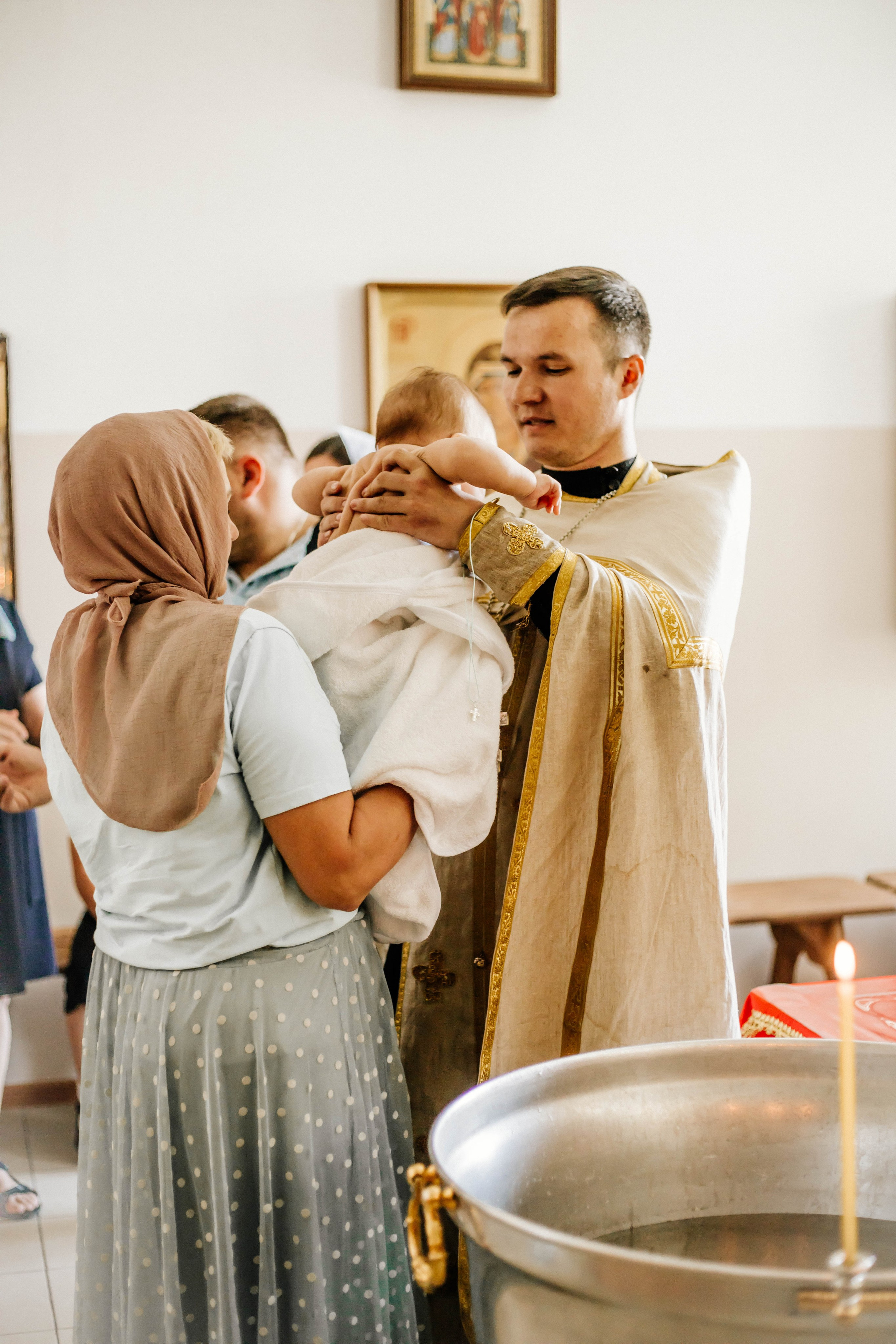 Крещение. Рыжова Тамара