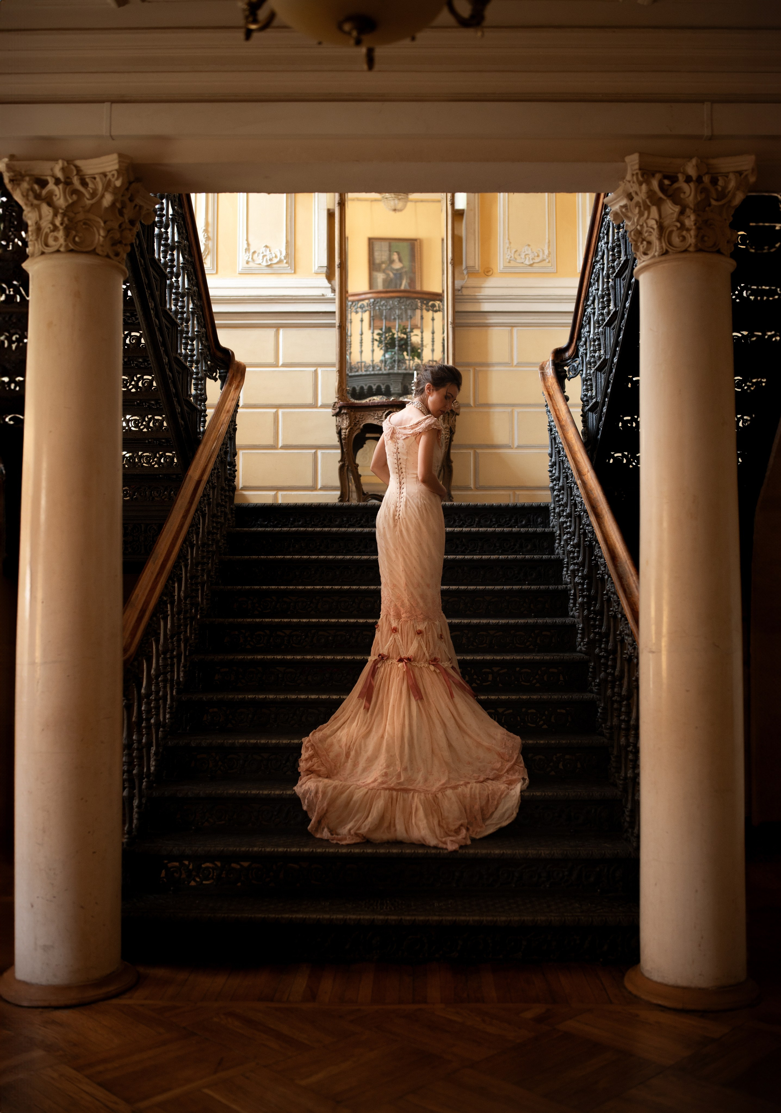 Библиотека Пушкина. Винтажные фотосессии в Москве