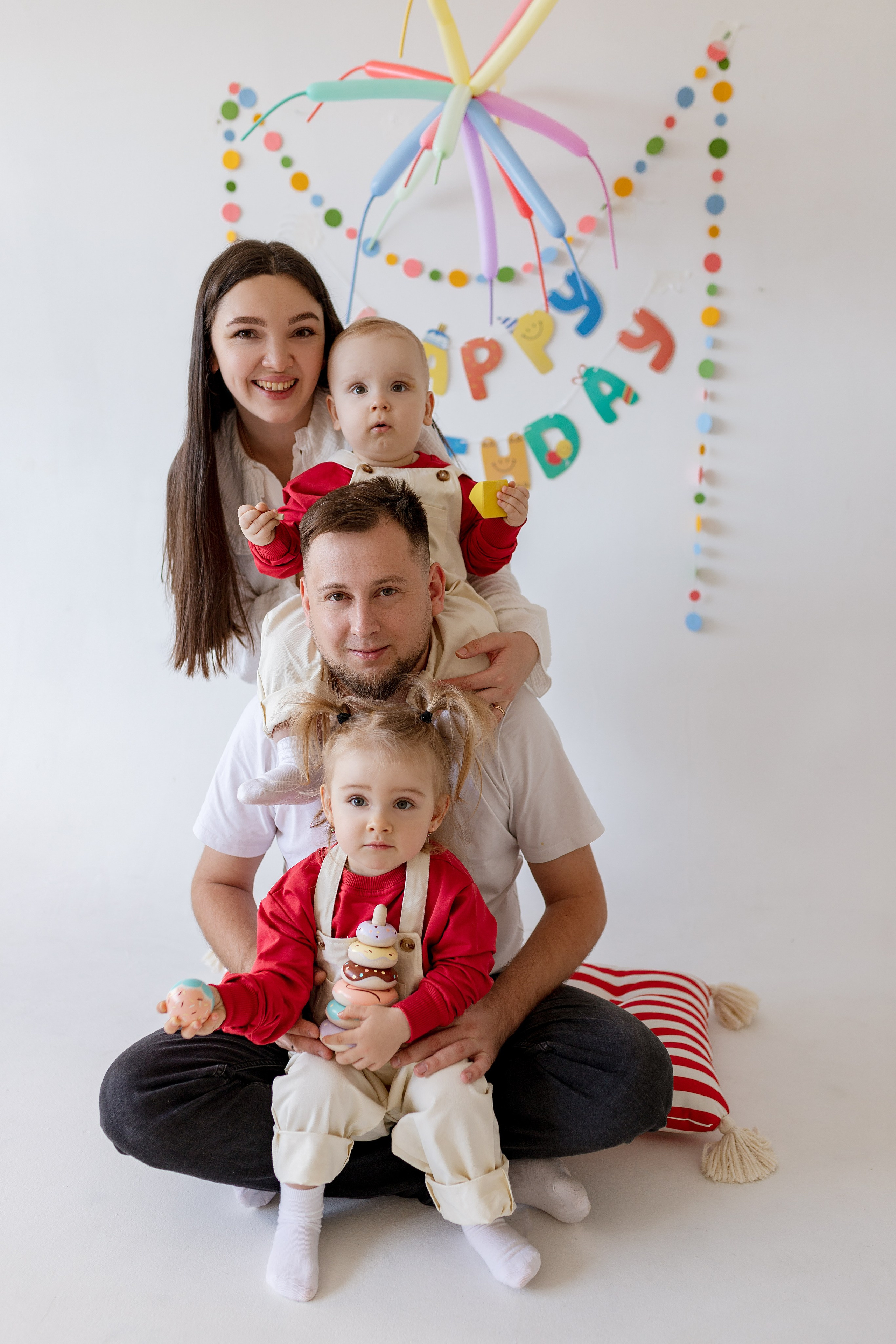 Дни рождения малышей. Семейный фотограф Лена Капитанова