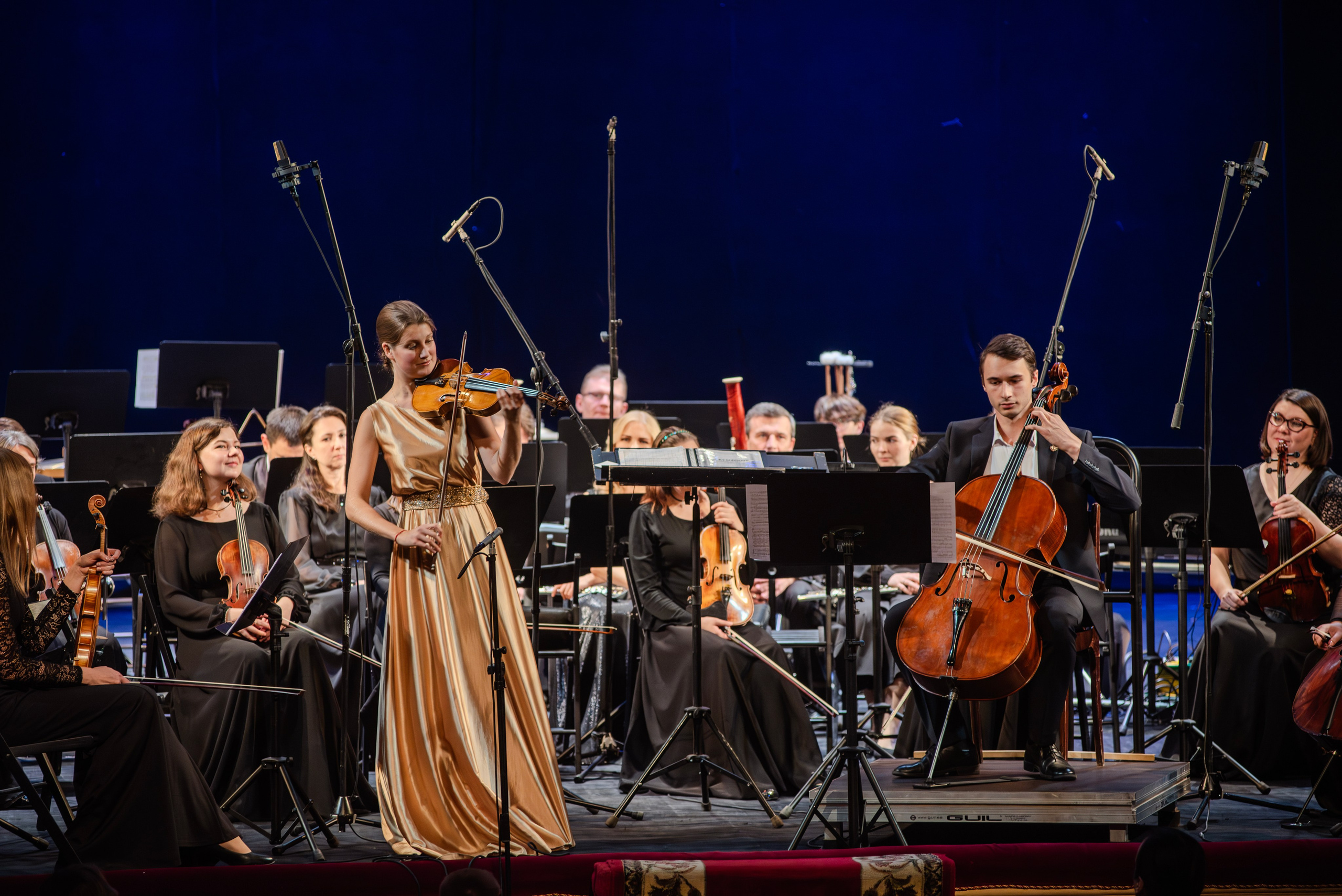 Фестиваль “Красная аллея” совместно с АСО им. С. В. Рахманинова. Arseniya Sibilyova | violin