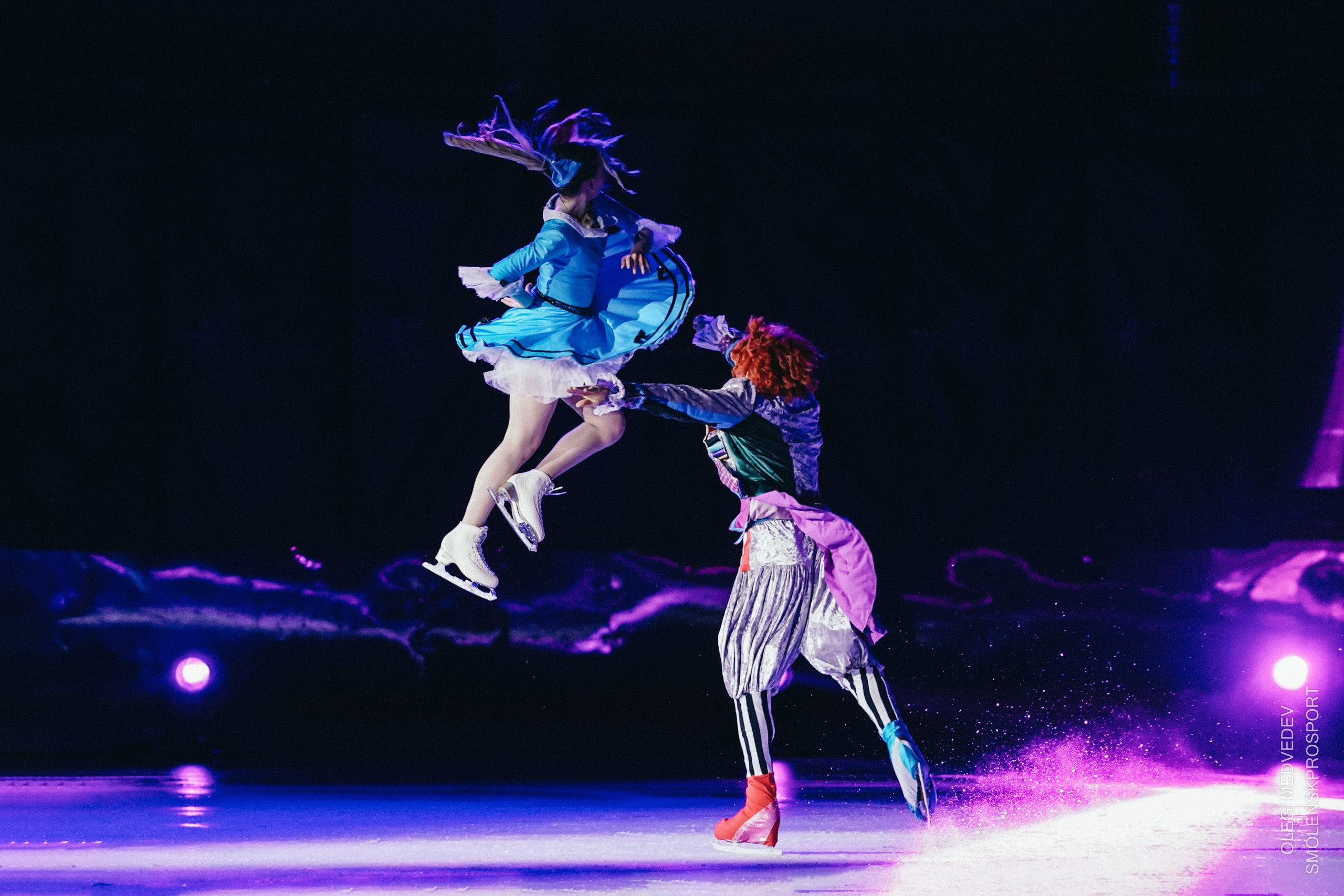 Алиса в стране чудес шоу на льду. Спортивный фотограф Олег Медведев | prosport67 | Смоленск