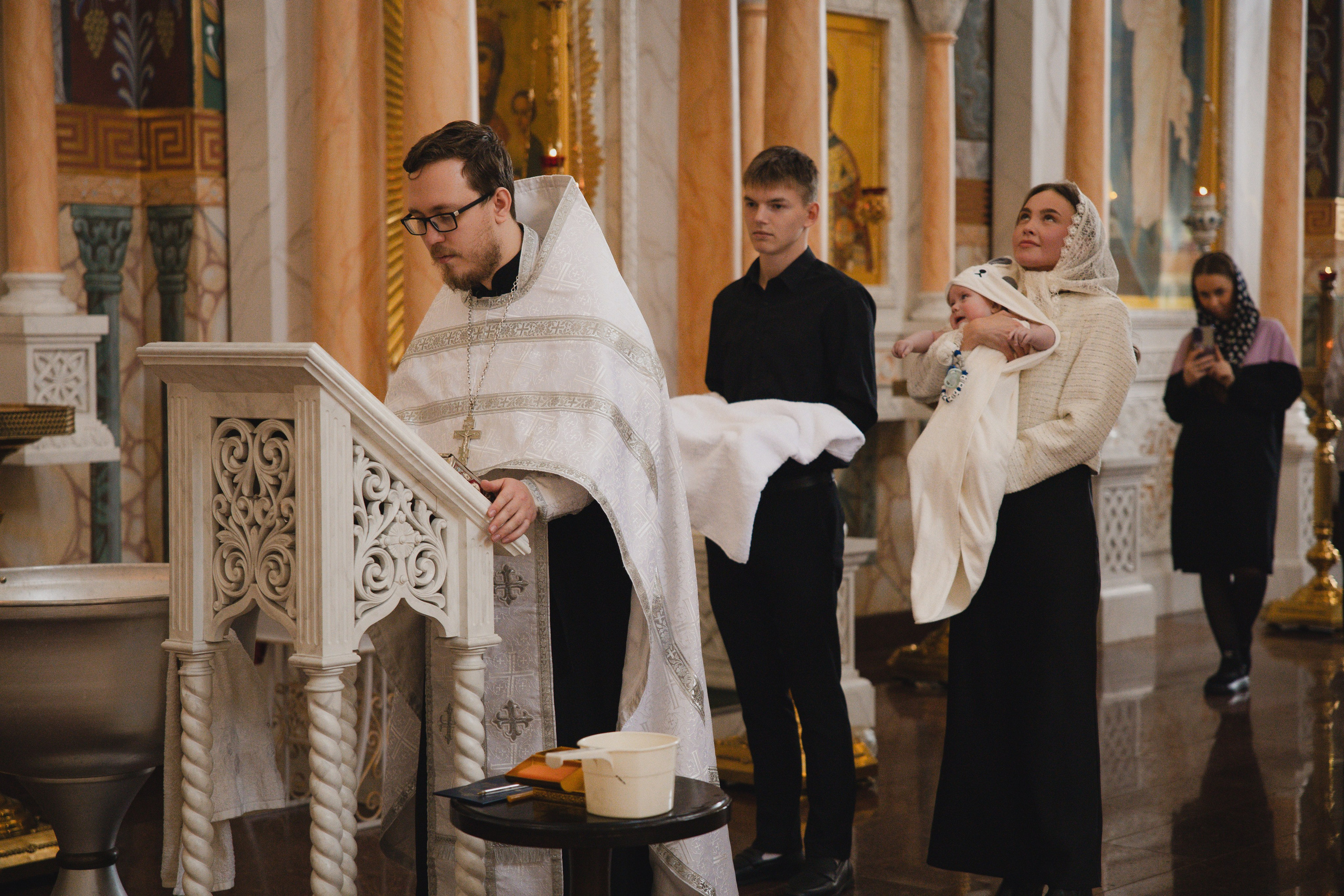 Крещение Кирюши. Фотограф Ломакина Анастасия