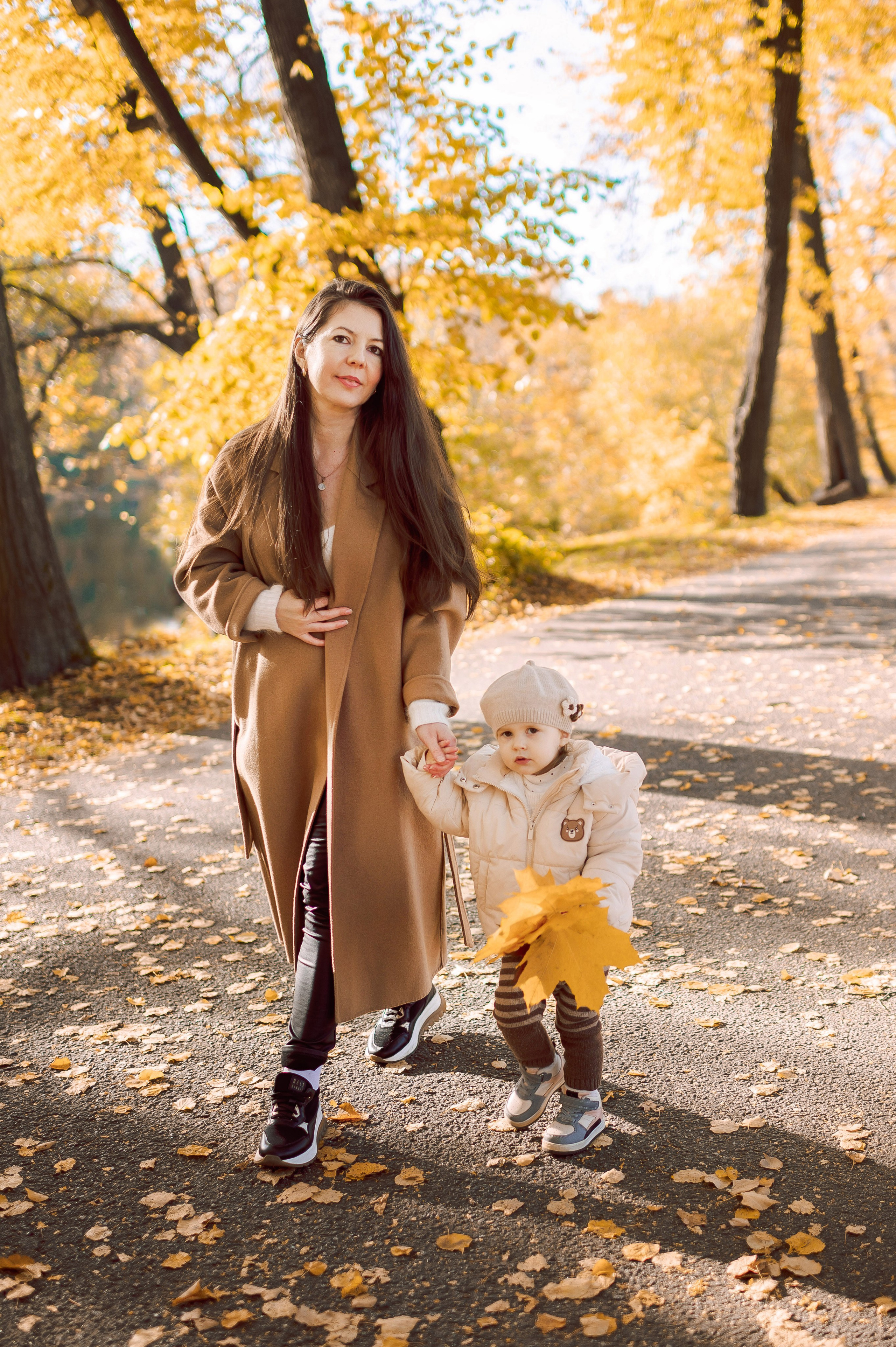 Осенняя семейная прогулка. Портретный, семейный и свадебный фотограф в Санкт-Петербурге и в Пушкине Ширяев Денис