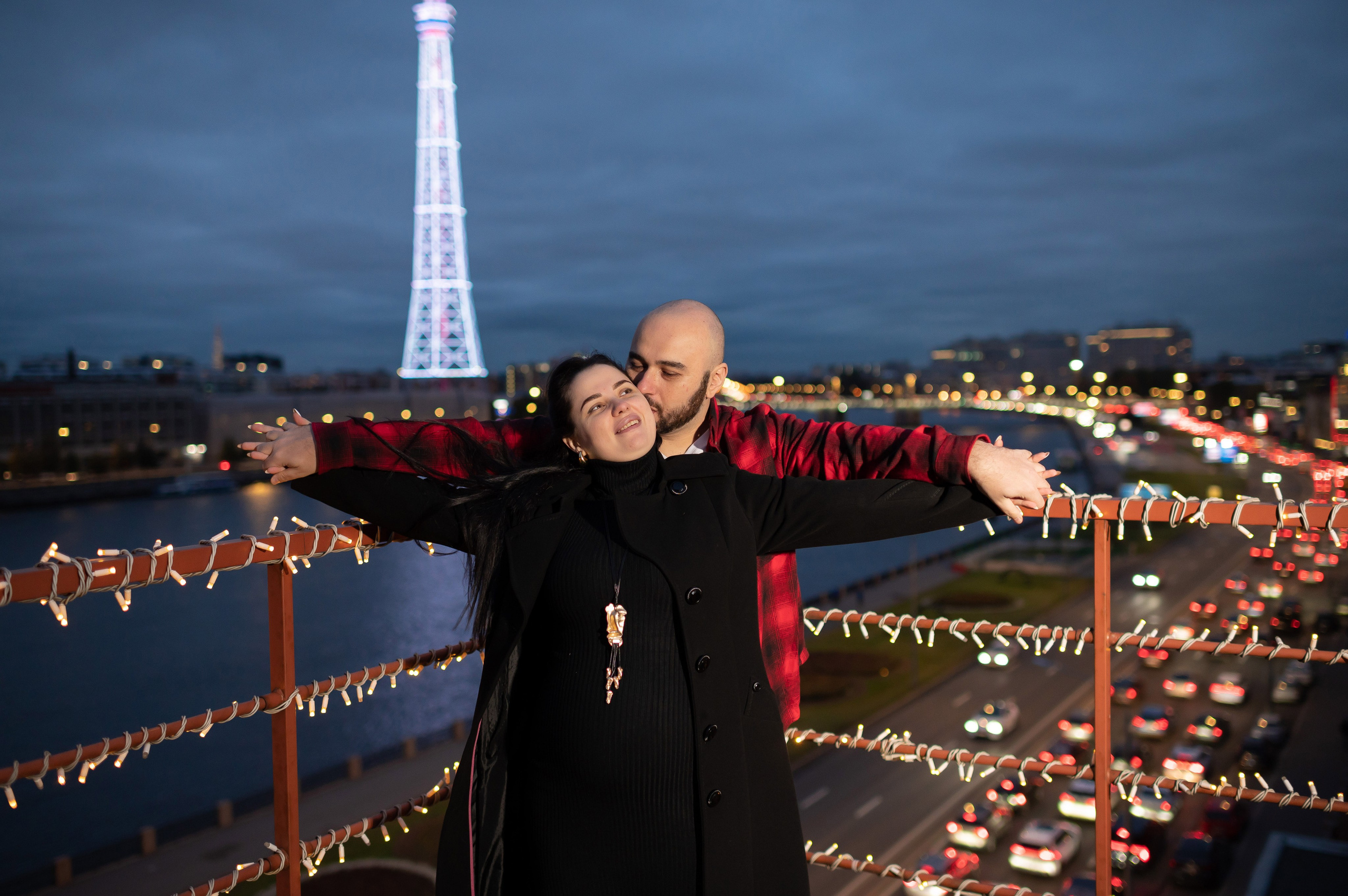 Гендер-пати на крыше Питера. Портретный, семейный и свадебный фотограф в Санкт-Петербурге и в Пушкине Ширяев Денис