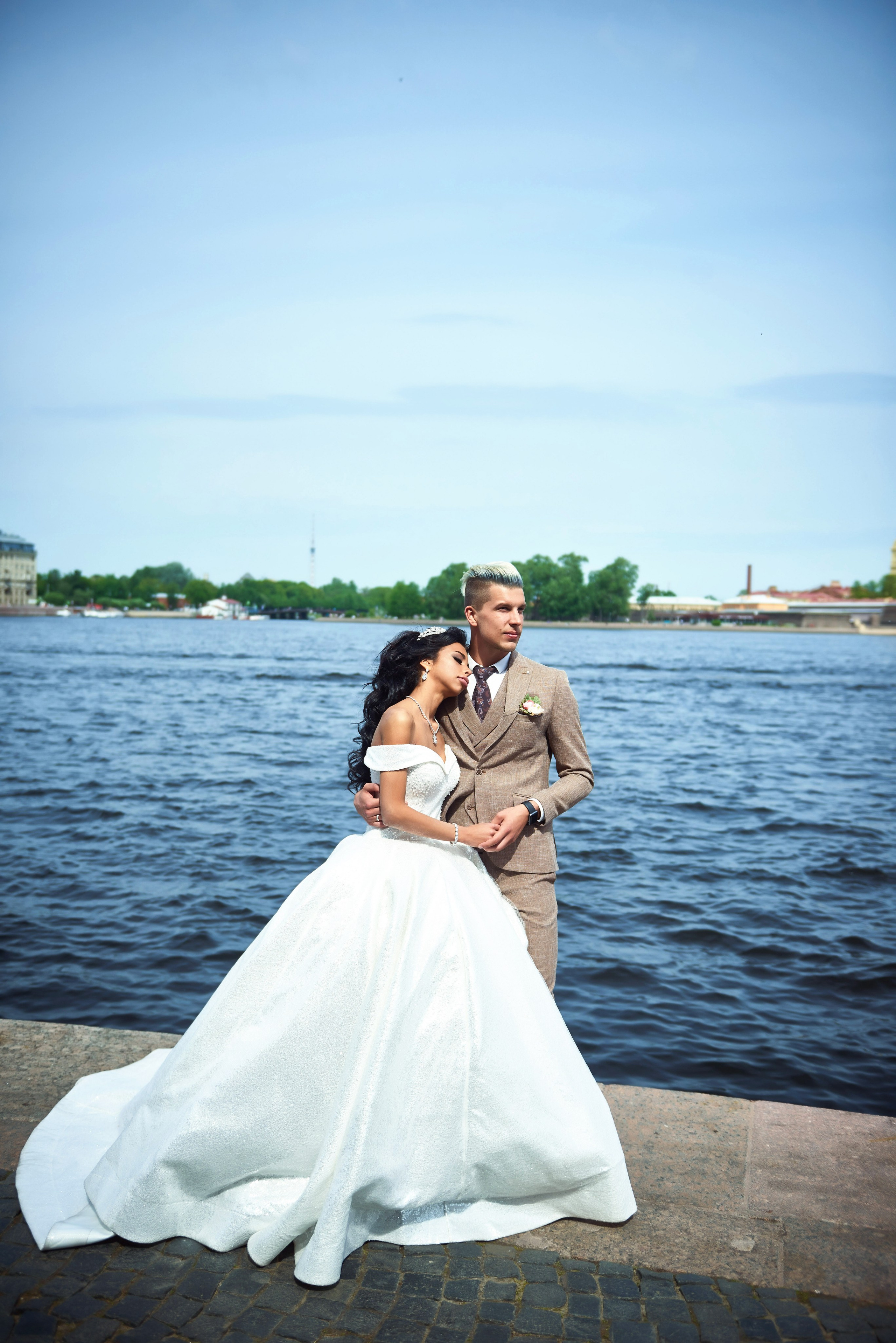 Михаил и Анна (Первый Дворец Бракосочетания России на Английской набережной 28). Портретный, семейный и свадебный фотограф в Санкт-Петербурге и в Пушкине Ширяев Денис