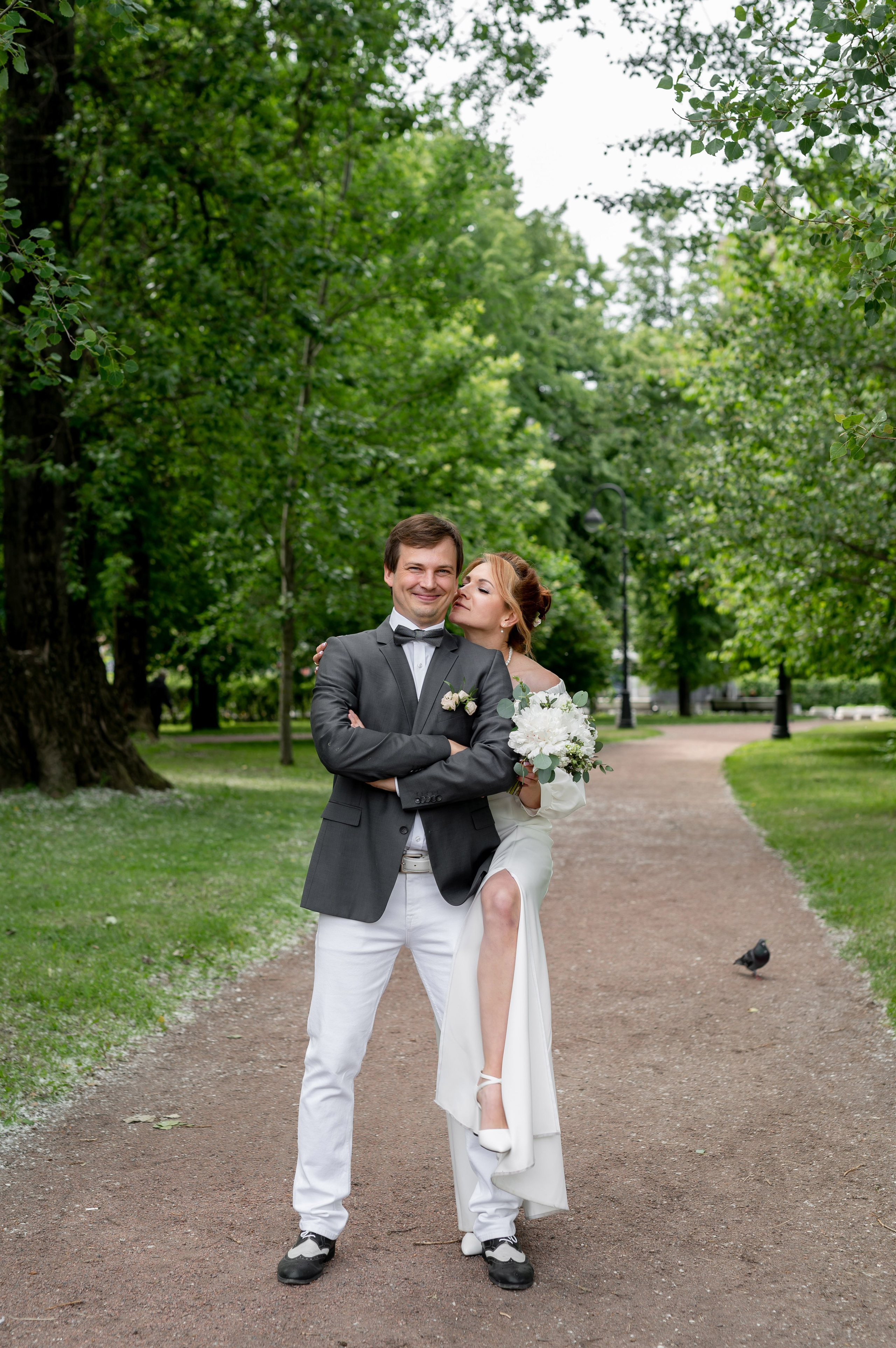 Юля и Даниил (свадебная фотосессия в Парке Победы и у Инженерного замка). Портретный, семейный и свадебный фотограф в Санкт-Петербурге и в Пушкине Ширяев Денис