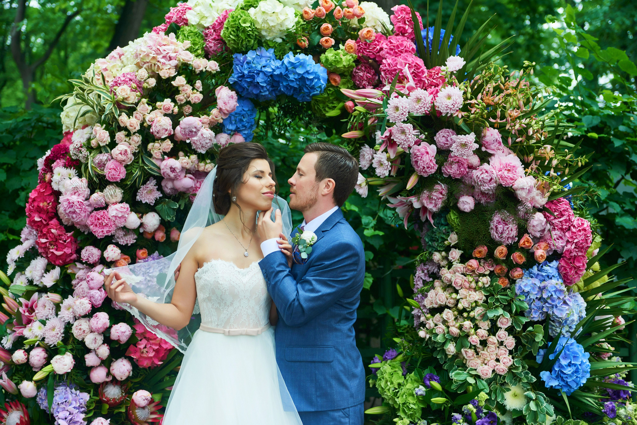 Валерия и Андрей (свадебная фотосессия в Летнем саду). Портретный, семейный и свадебный фотограф в Санкт-Петербурге и в Пушкине Ширяев Денис