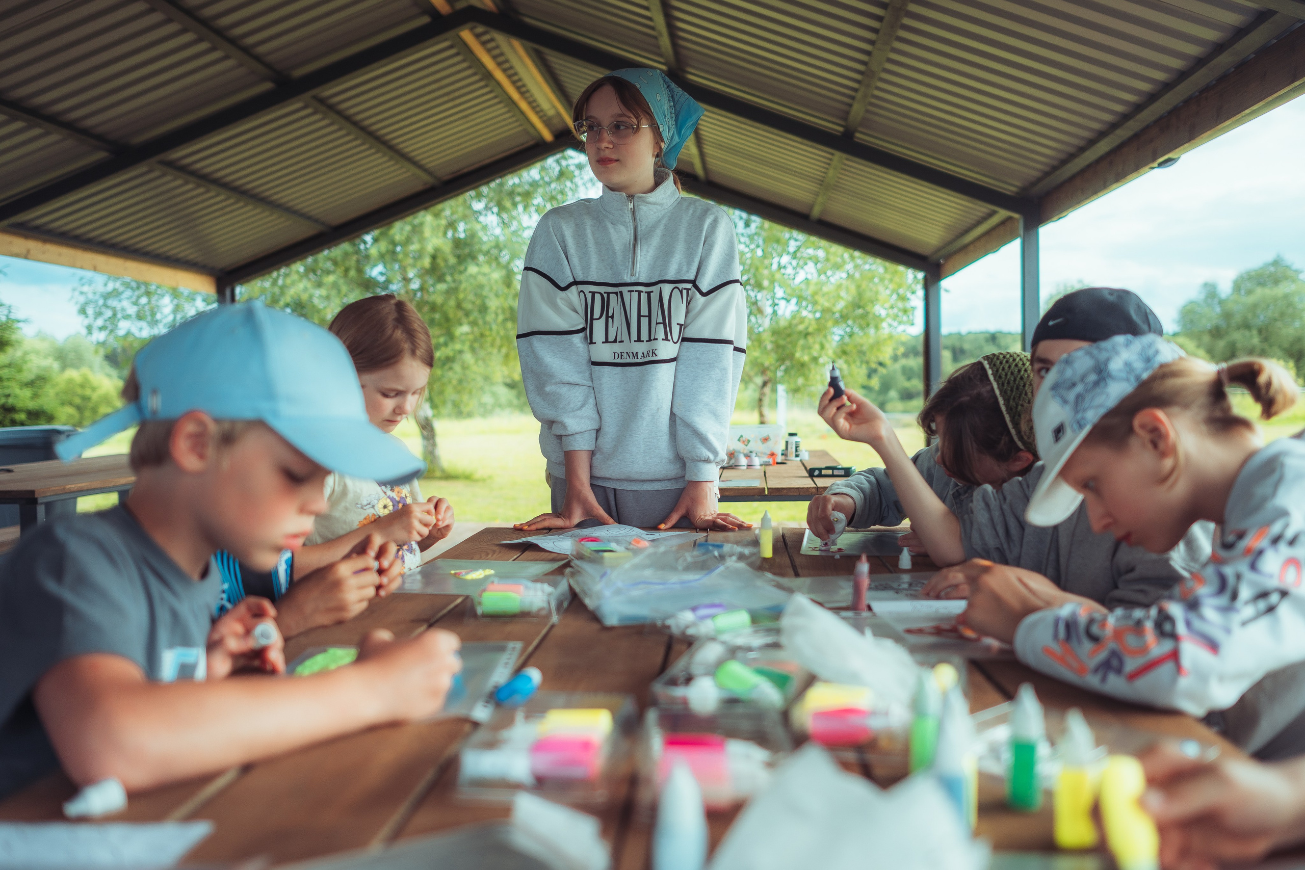 Детский лагерь — 2 смена 2025 год. Иван Кубик — фотограф и видеограф