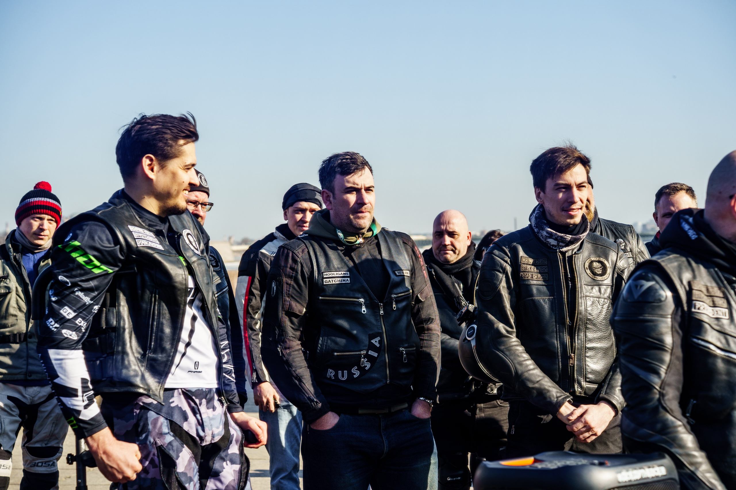 Прохват мотоклуба Norman Riders ч.1. Концертный и репортажный фотограф в Санкт-Петербурге Слава Пахомов