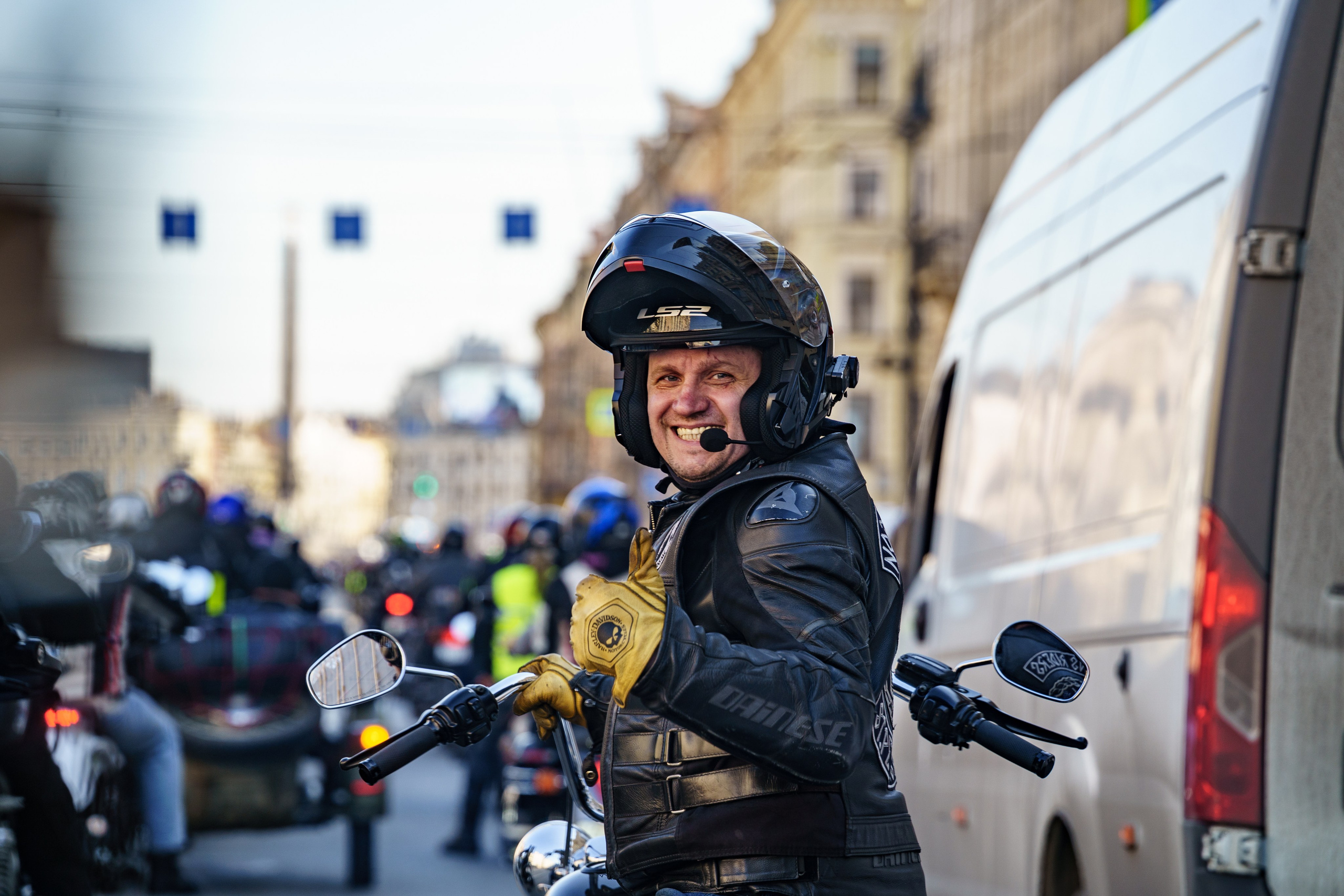 Прохват мотоклуба Norman Riders ч.1. Концертный и репортажный фотограф в Санкт-Петербурге Слава Пахомов