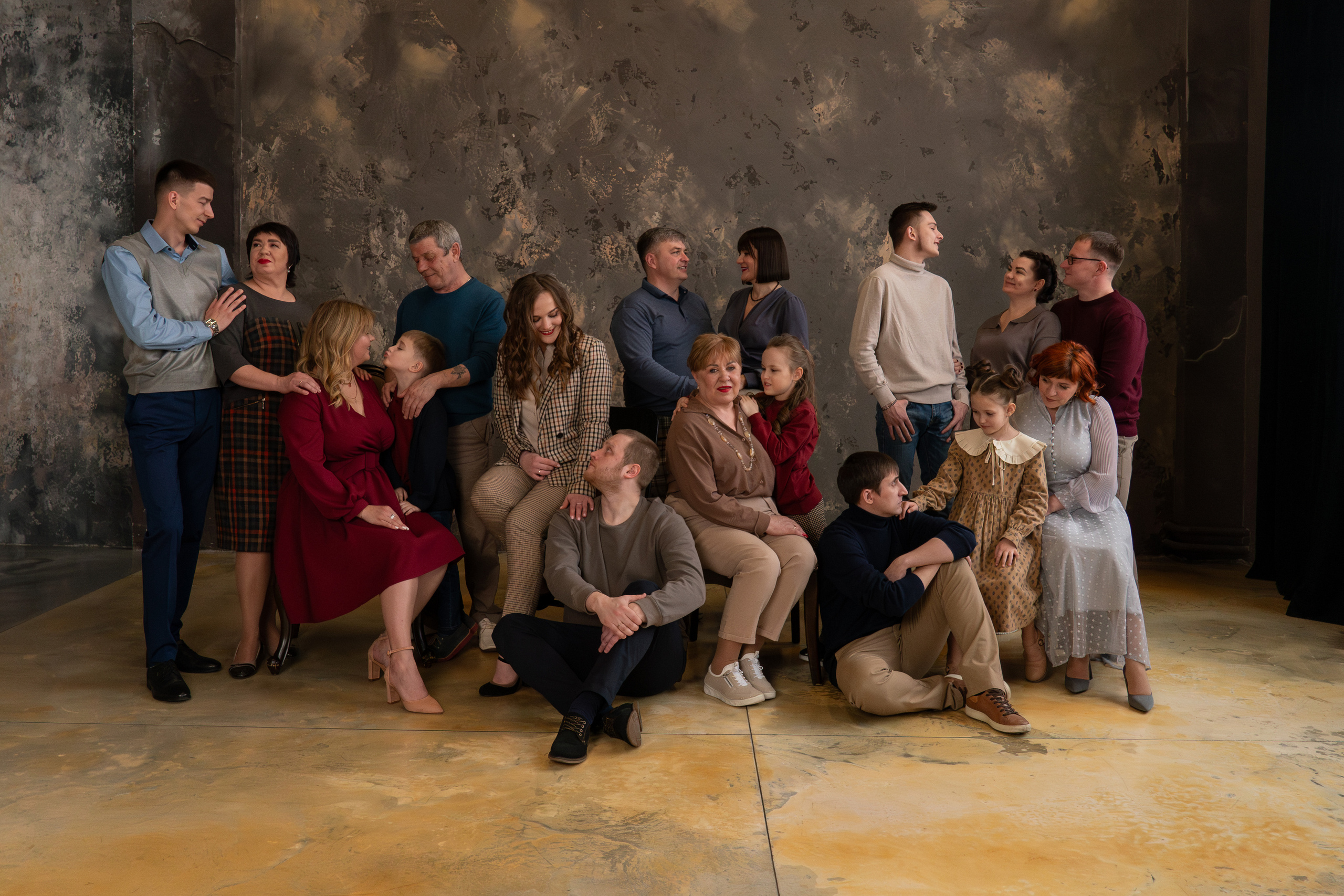 Семья Леоновых. Семейный, детский фотограф в Красноярске Анна Хлябич