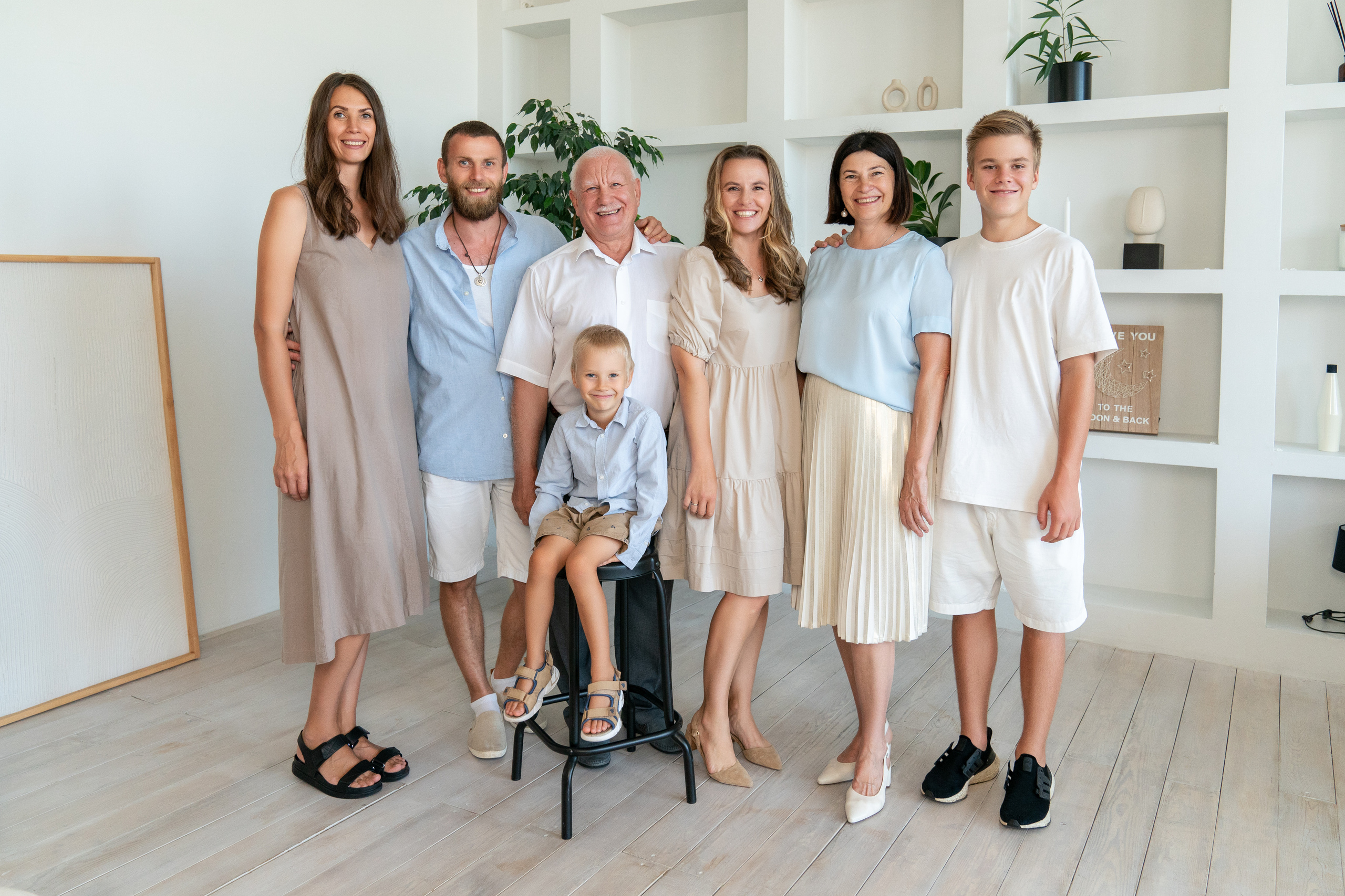 Семья Сарченко. Семейный, детский фотограф в Красноярске Анна Хлябич