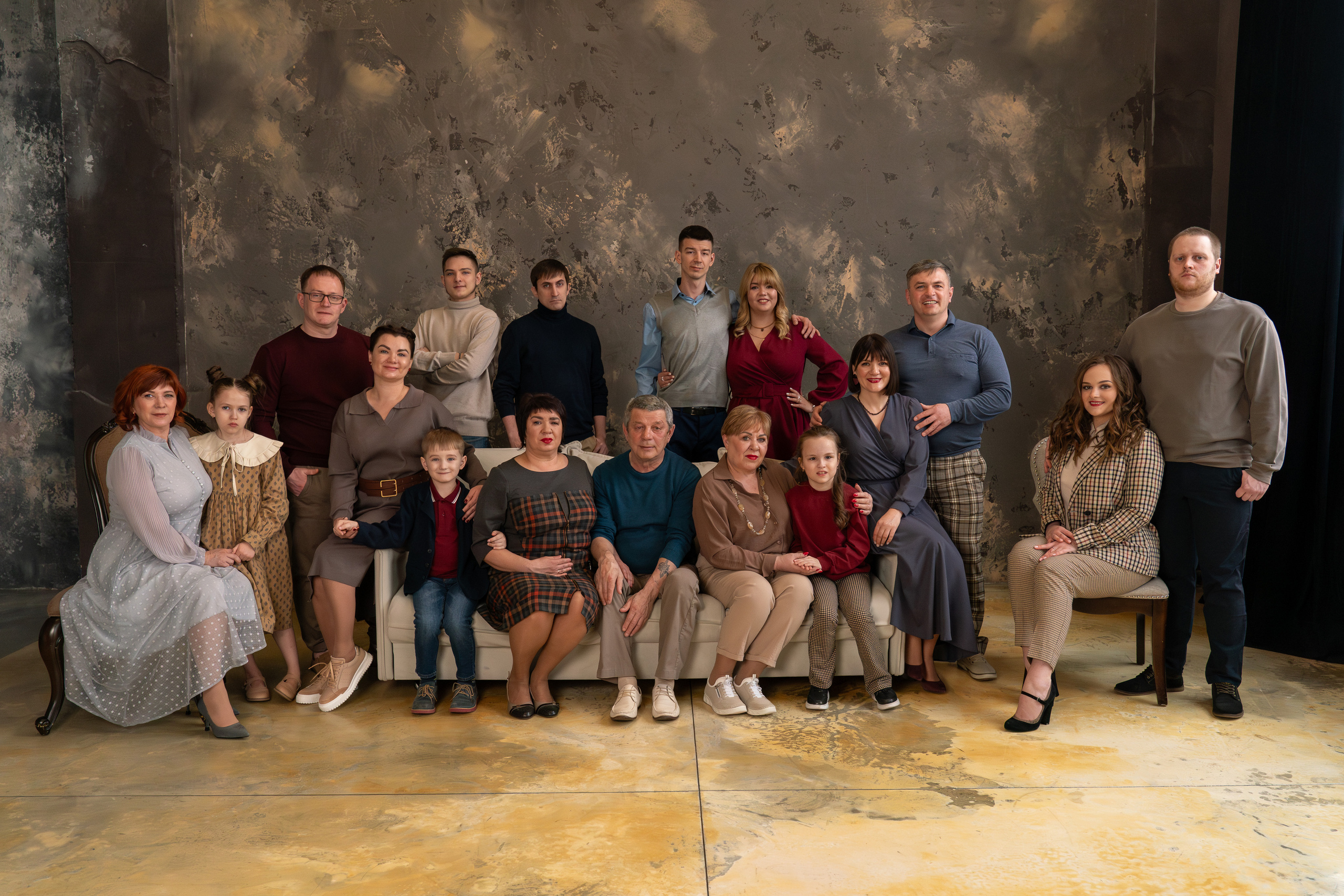 Семья Леоновых. Семейный, детский фотограф в Красноярске Анна Хлябич