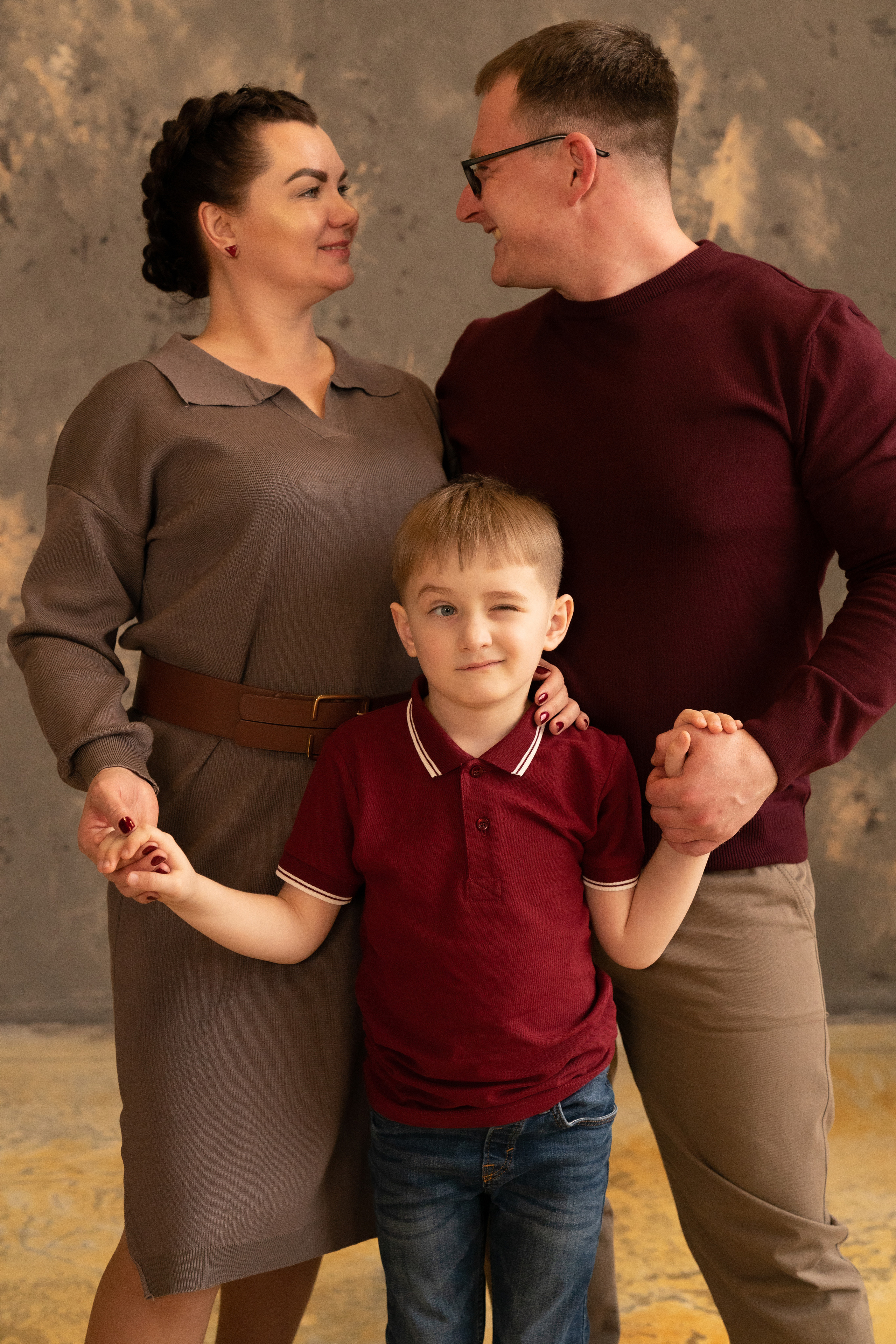 Семья Леоновых. Семейный, детский фотограф в Красноярске Анна Хлябич