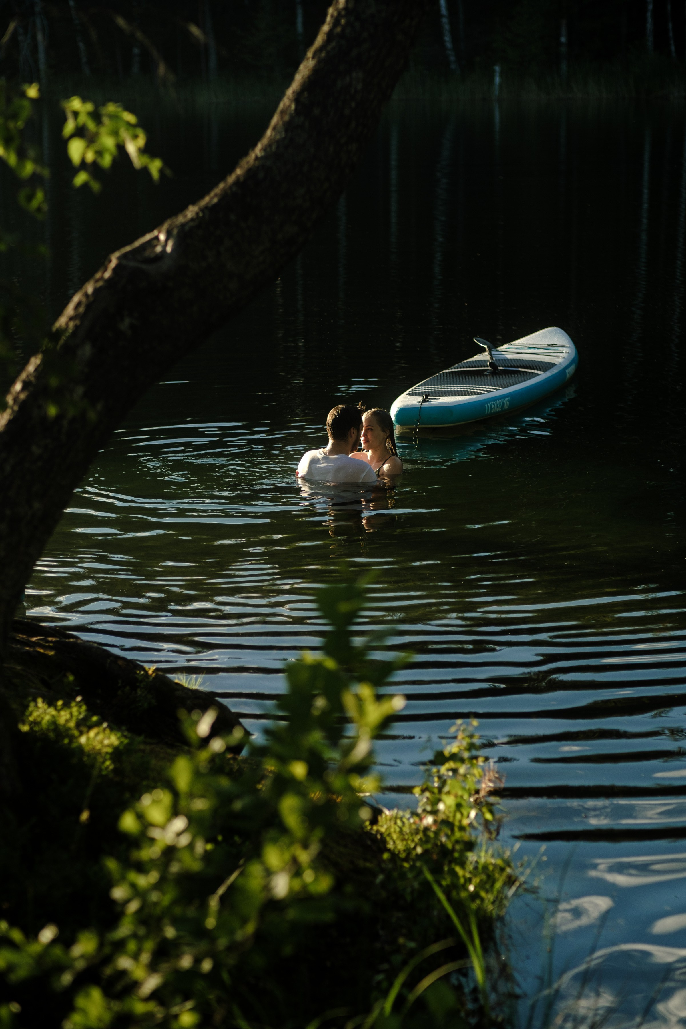 Петя и Лина, на сапах. Интерьерный фотограф и видеограф в Санкт-Петербурге Вадим Балбашевский