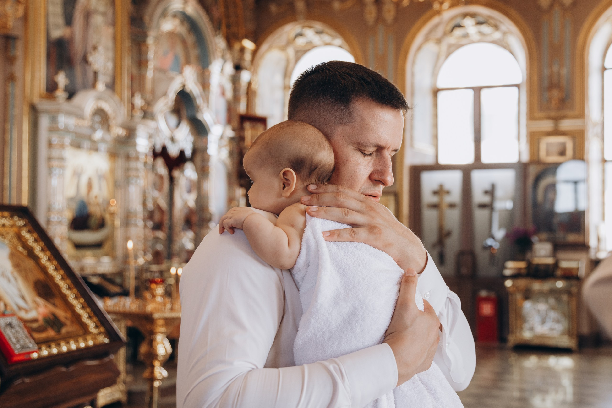 Крещение Ангелины. Семейный фотограф документалист в Пензе Лопатинская Татья