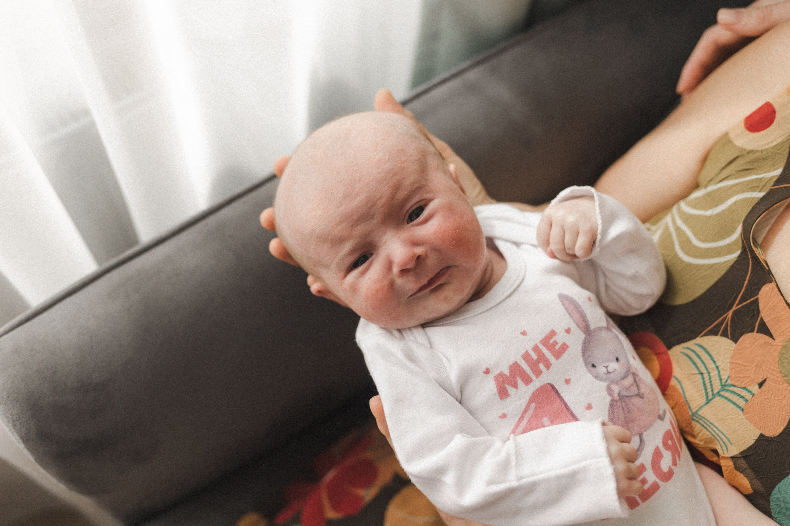 Самый первый месяц жизни. Семейный фотограф в Москве